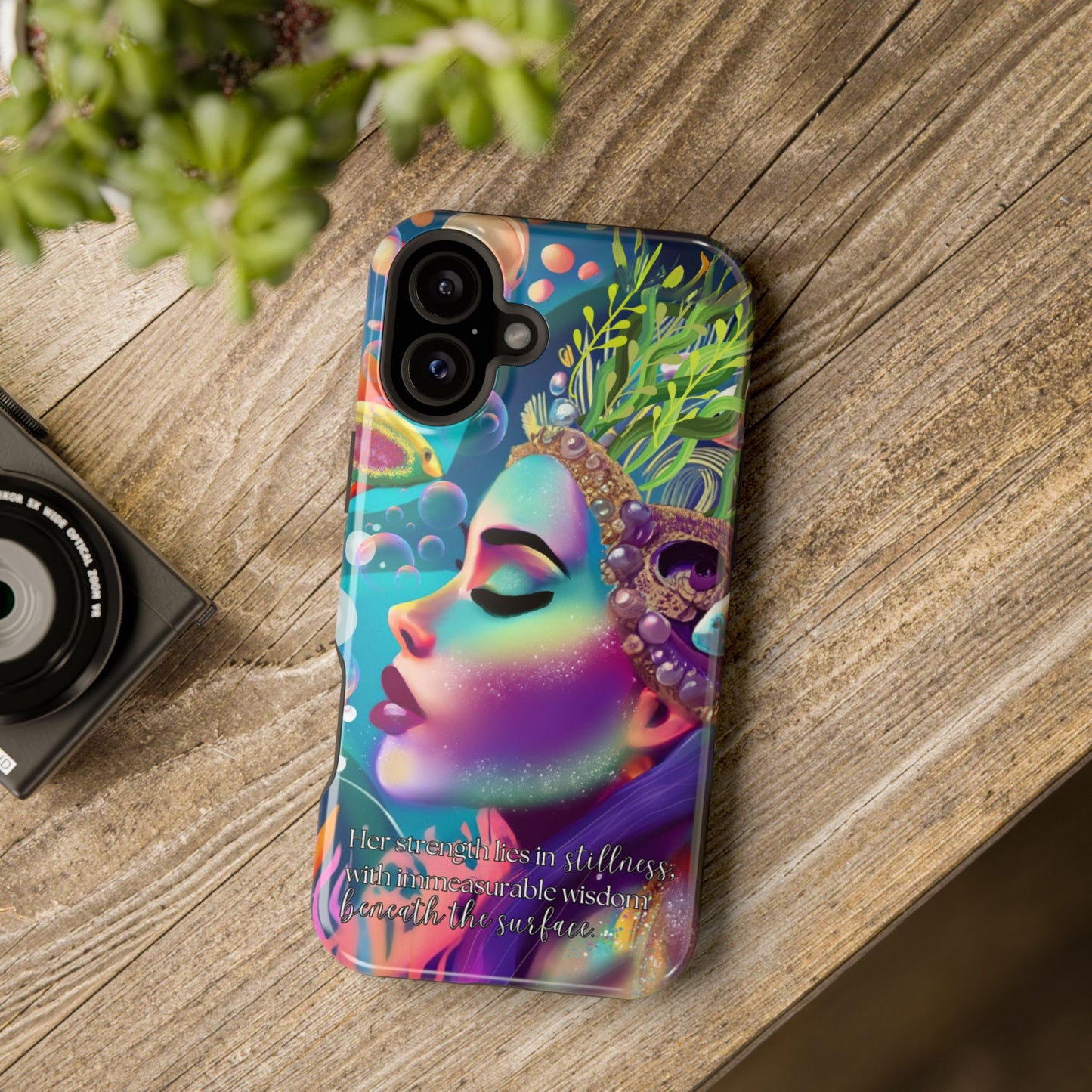 Anime Magnetic Phone Case | Water Goddess Original Art