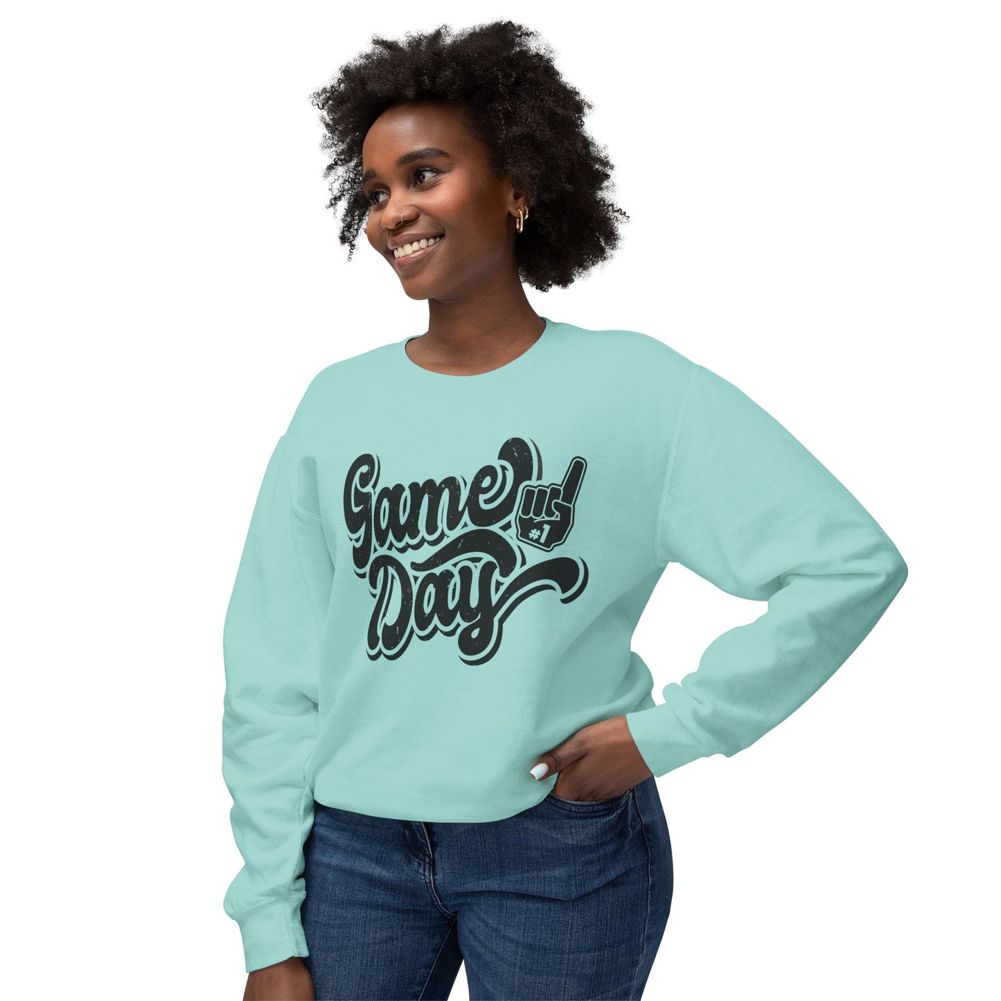 Game Day Vintage | Unisex Lightweight Crewneck Sweatshirt