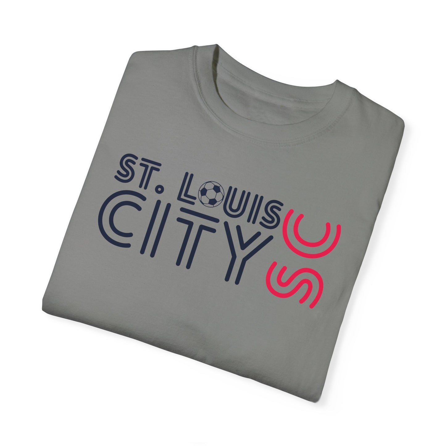 St. Louis City Soccer T-Shirt | Minimalist | Comfort Colors Tee