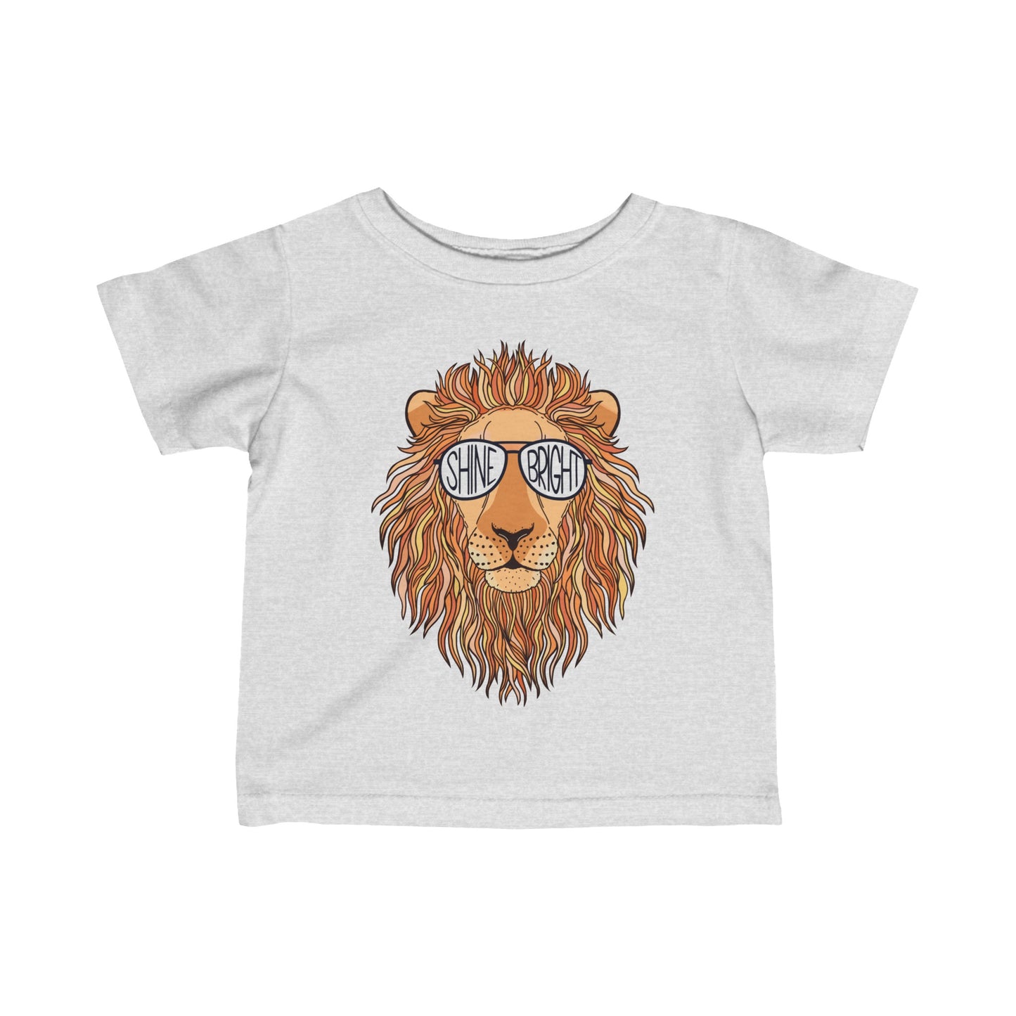 Shine Bright | Lion T-Shirt for Baby | Infant T-Shirt