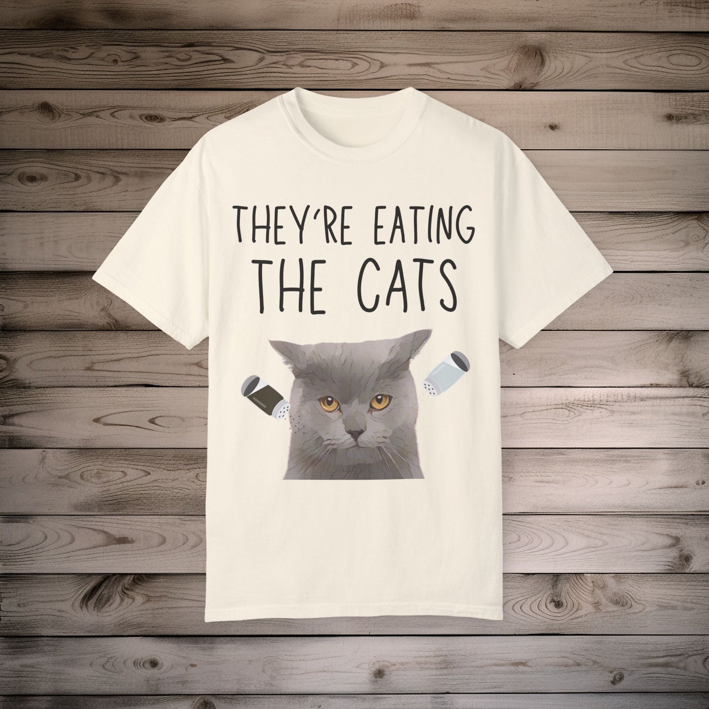 They’re Eating the Cats! Personalized Cat T-Shirt