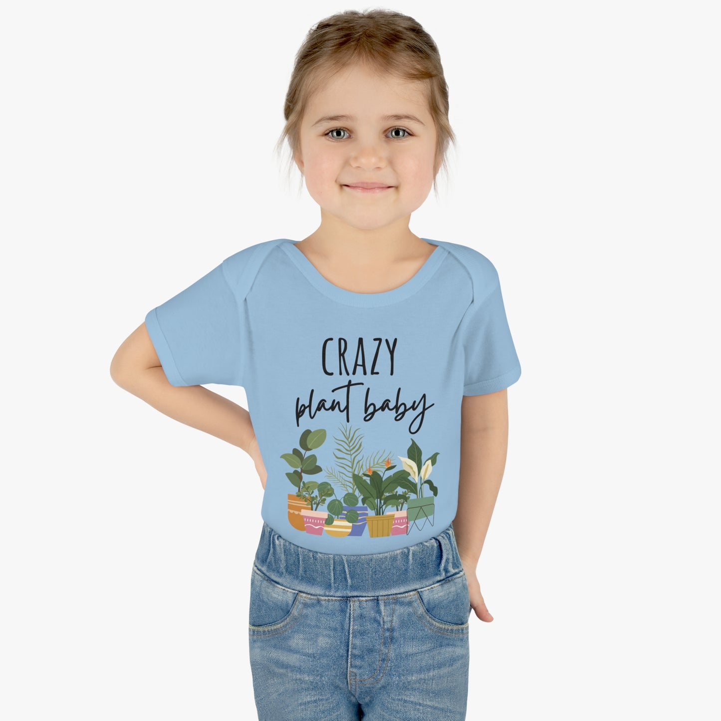 Crazy Plant Baby Bodysuit | Plant Lover Baby Shirt | Mommy and Me Set