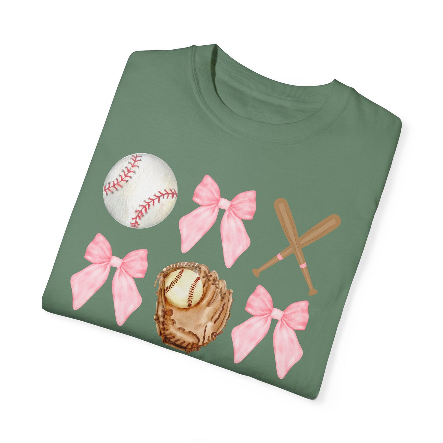 Personalized Coquette Baseball Shirt, Baseball Bow Shirt, Baseball Mom T-Shirt, Baseball Season Tee, Game Day Shirt, Baseball Lover Gift