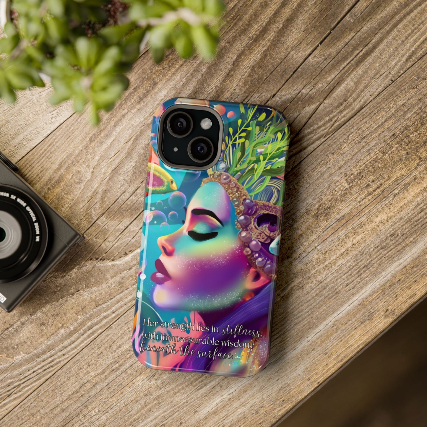 Anime Magnetic Phone Case | Water Goddess Original Art