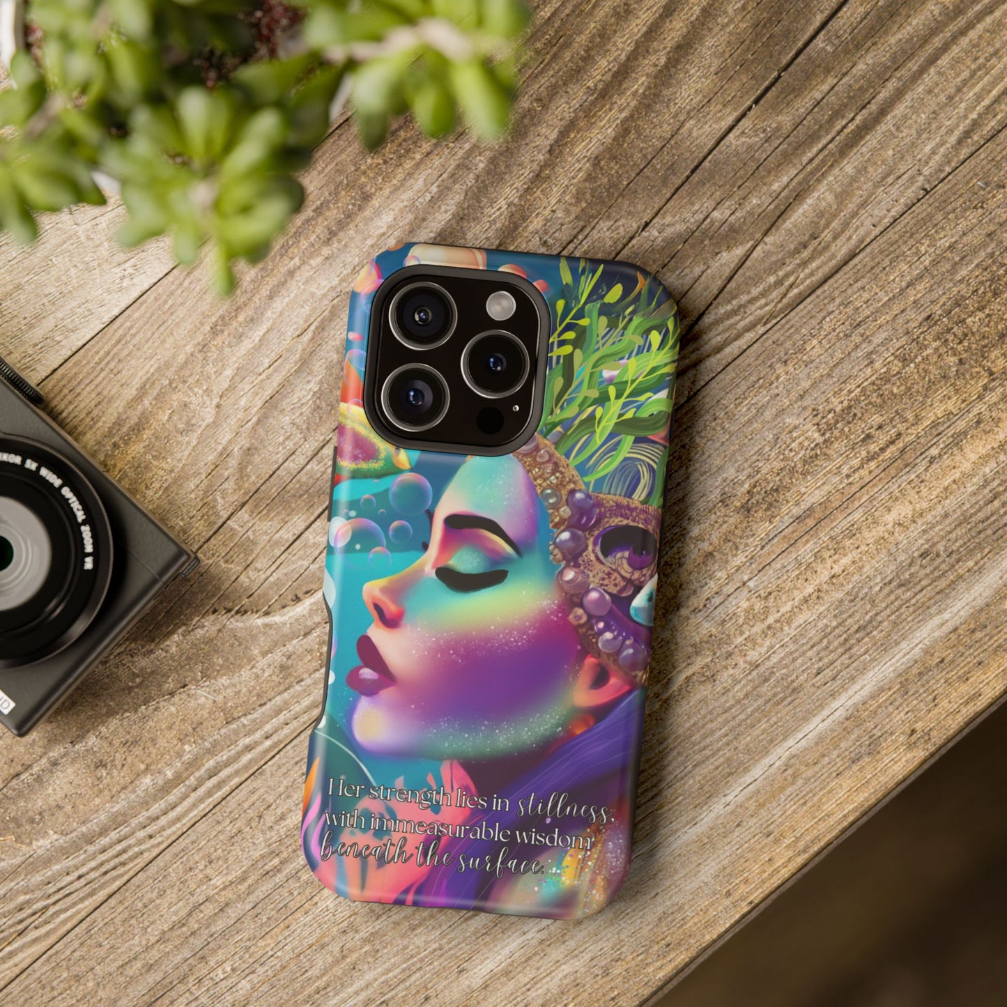 Anime Magnetic Phone Case | Water Goddess Original Art