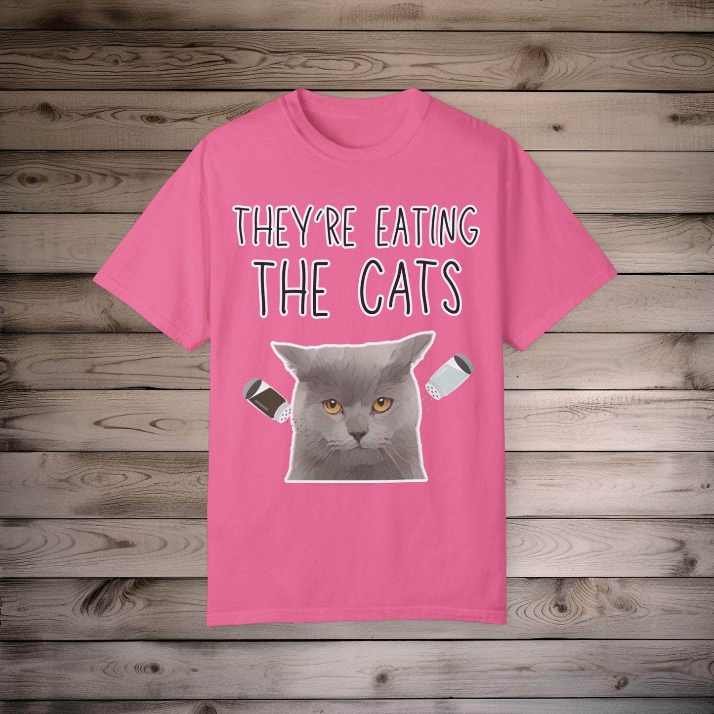 They’re Eating the Cats! Personalized Cat T-Shirt