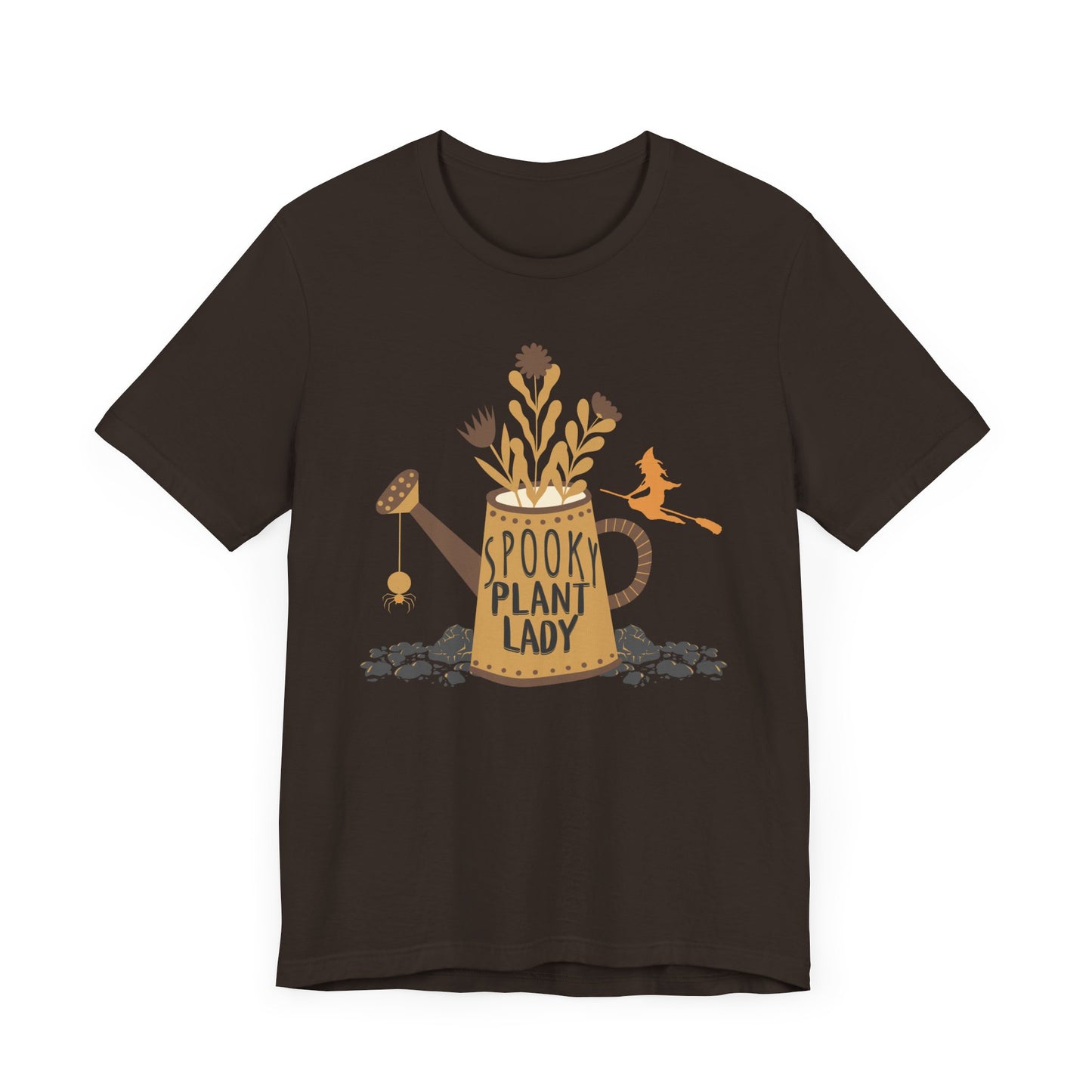 Adult "Spooky Plant Lady" - Plant Lover Unisex Jersey Short Sleeve Tee