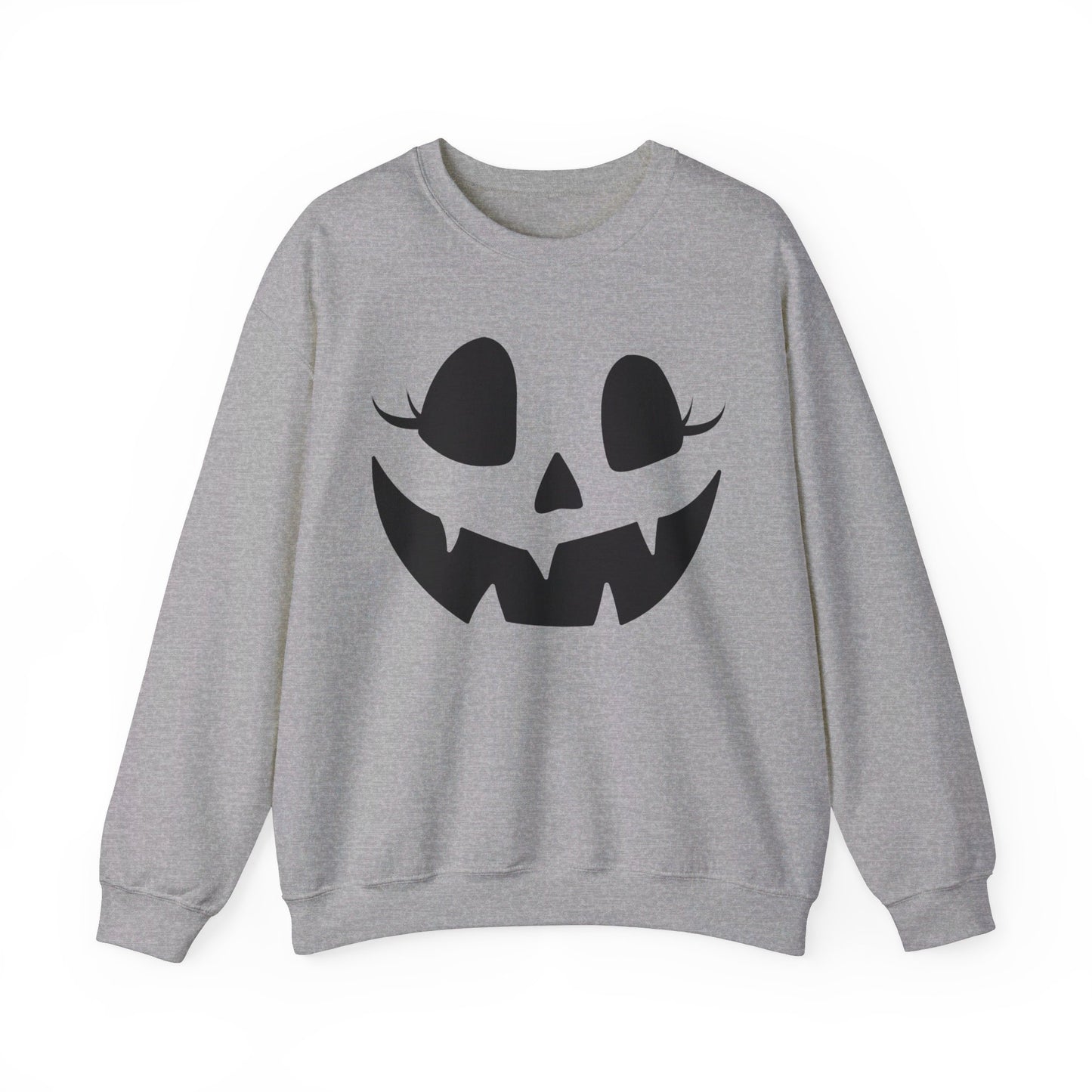 Girly Pumpkin | Adult Unisex Halloween Sweatshirt