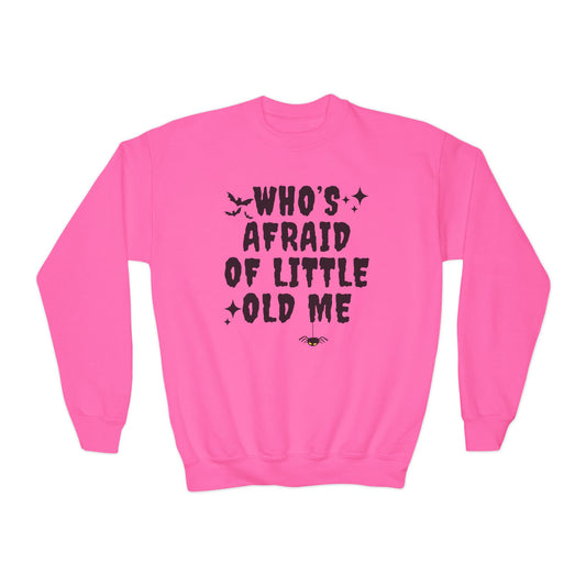 Who's Afraid | Girls Halloween Sweatshirt