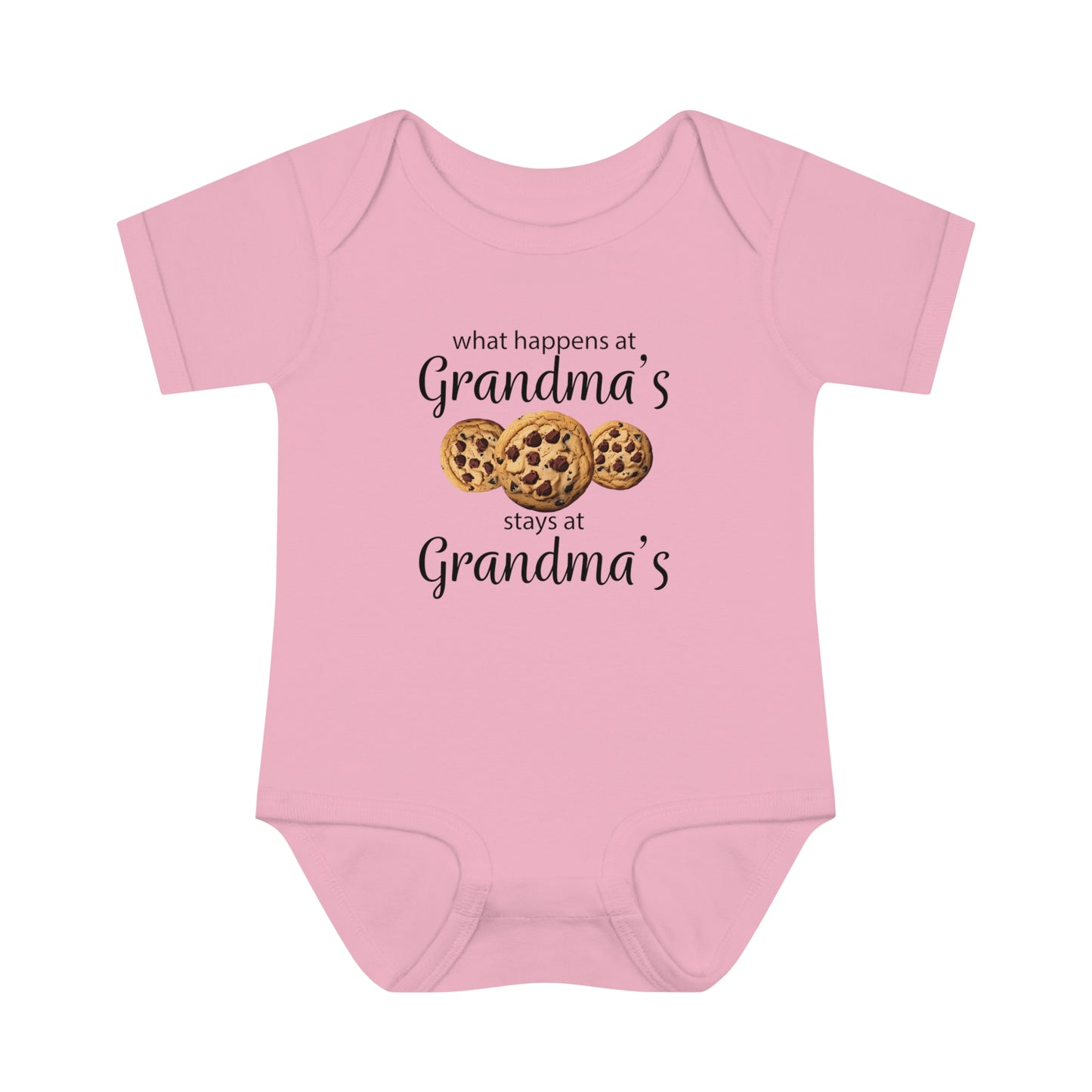 "What Happens At Grandma's" Onesie