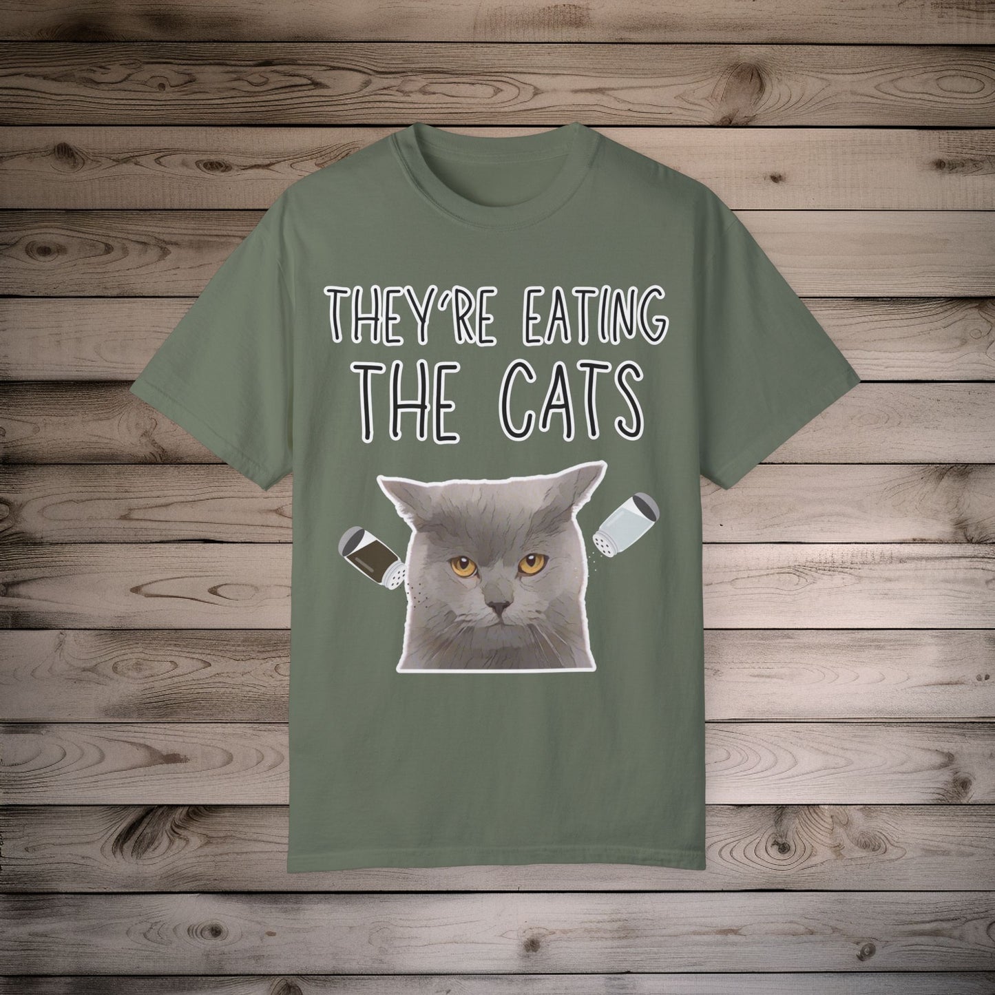 They’re Eating the Cats! Personalized Cat T-Shirt