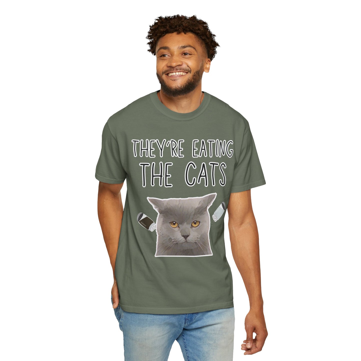 They’re Eating the Cats! Personalized Cat T-Shirt