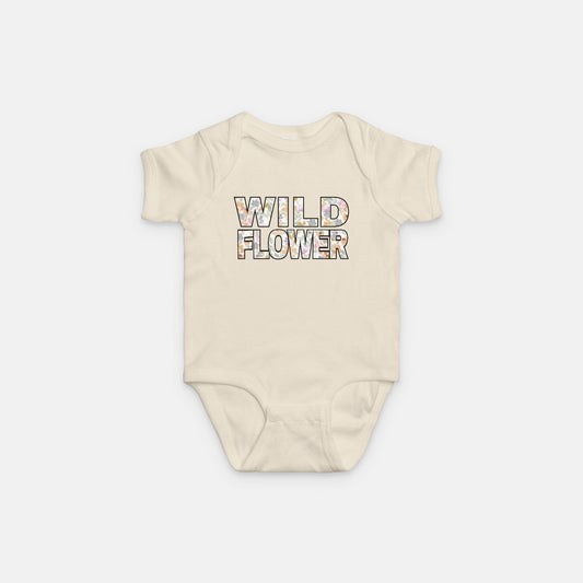 Wildflower - Infant Short Sleeve Bodysuit