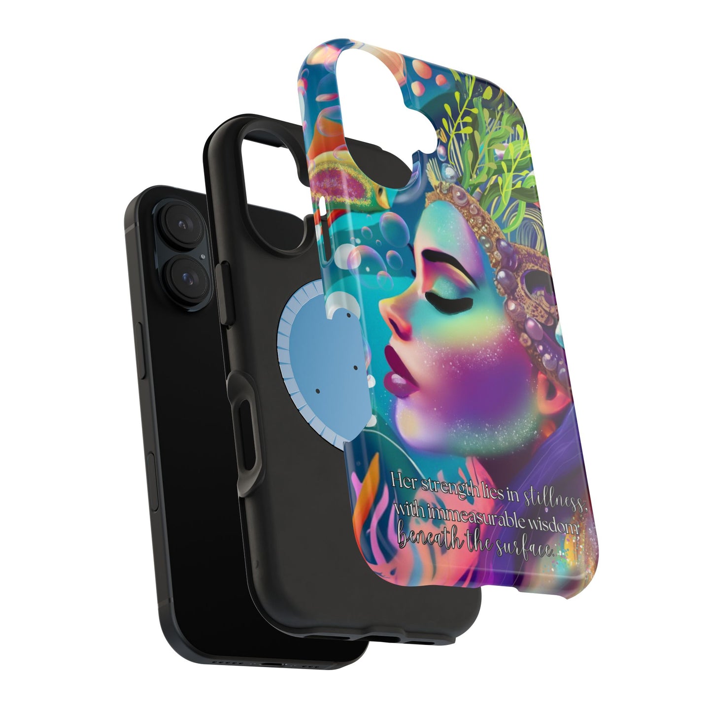 Anime Magnetic Phone Case | Water Goddess Original Art