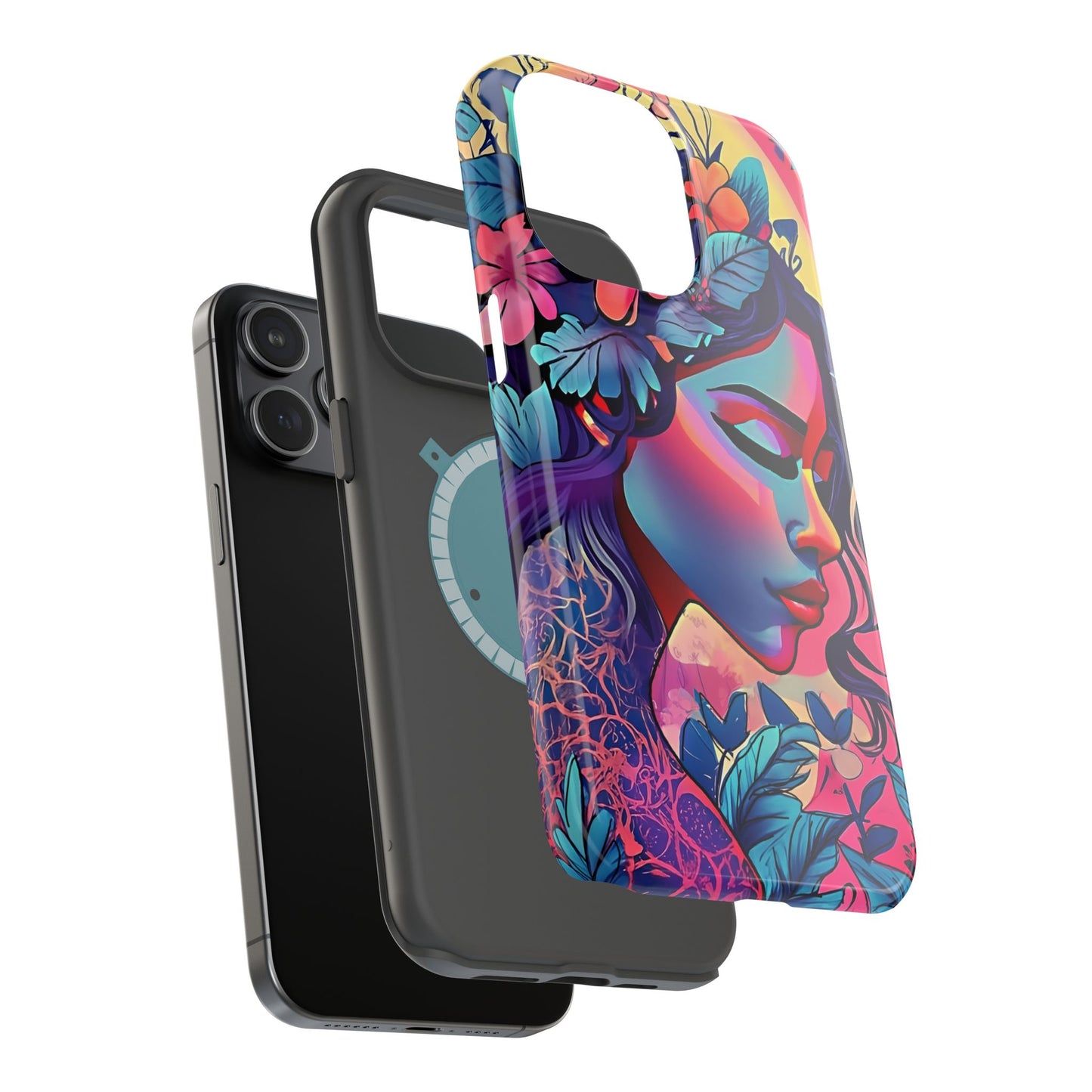 Anime Magnetic Phone Case | Garden Goddess Original Art