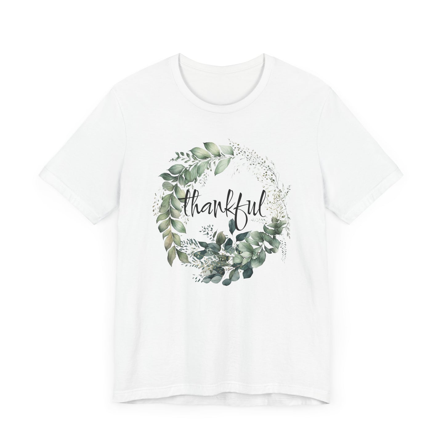 Adult "Thankful" - Unisex Jersey Short Sleeve Tee