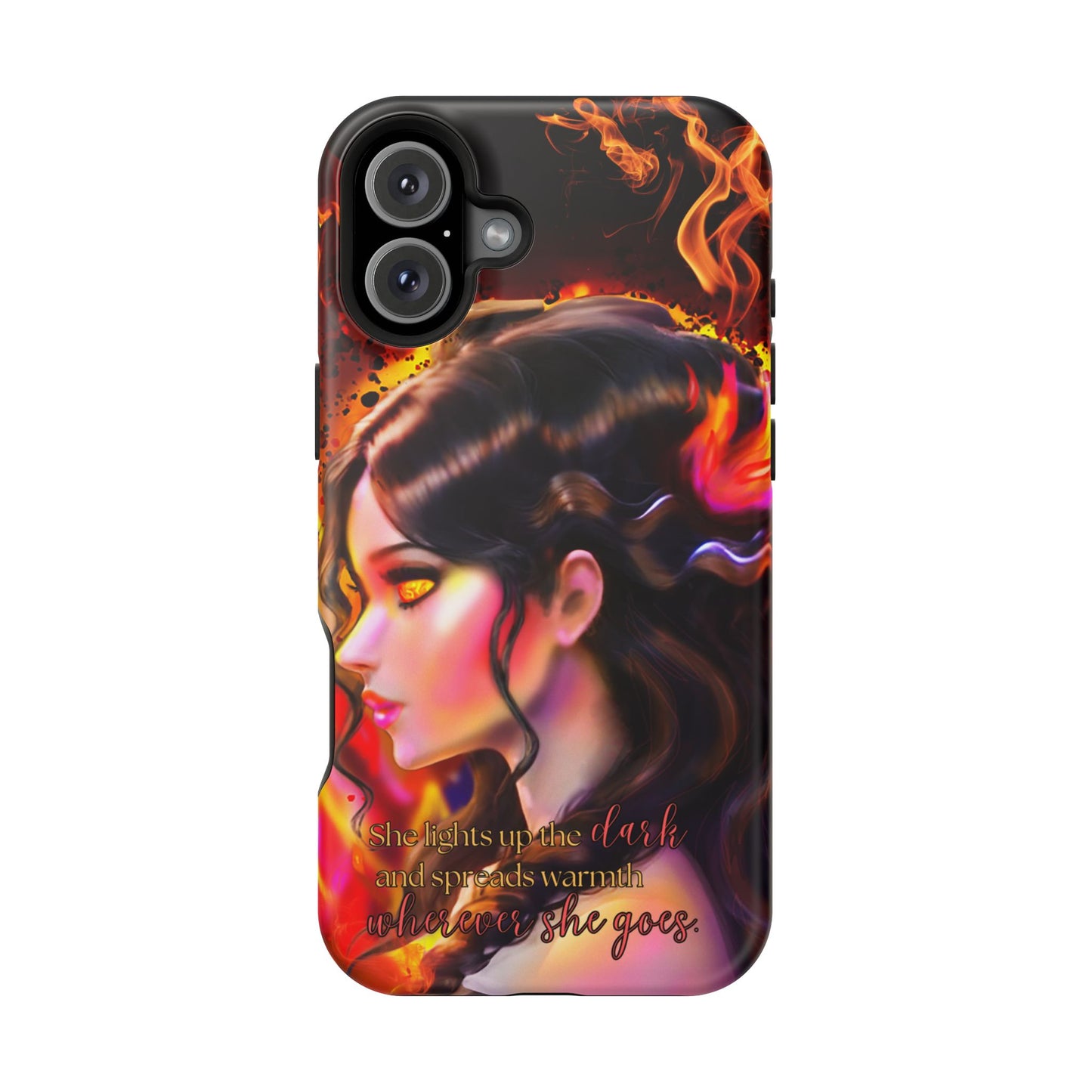 Anime Magnetic Phone Case | Fire Goddess Original Art