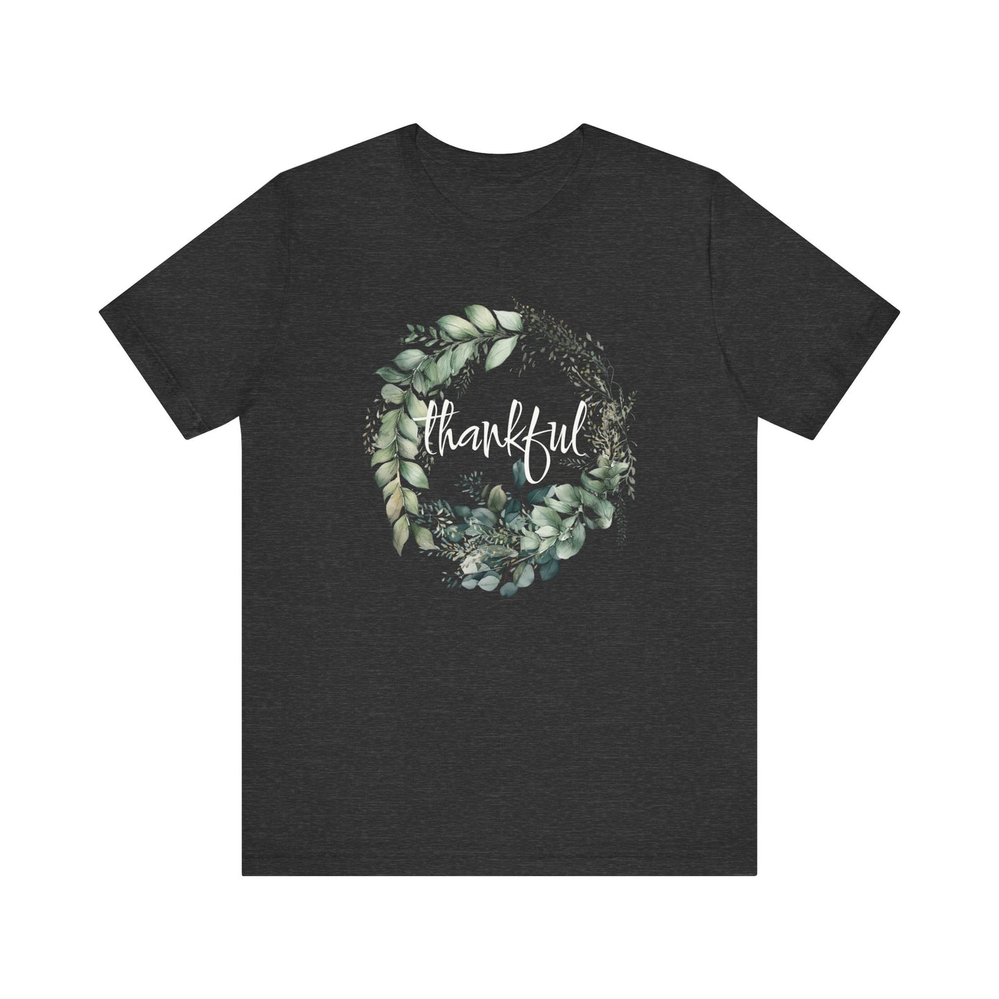 Adult "Thankful" - Unisex Jersey Short Sleeve Tee