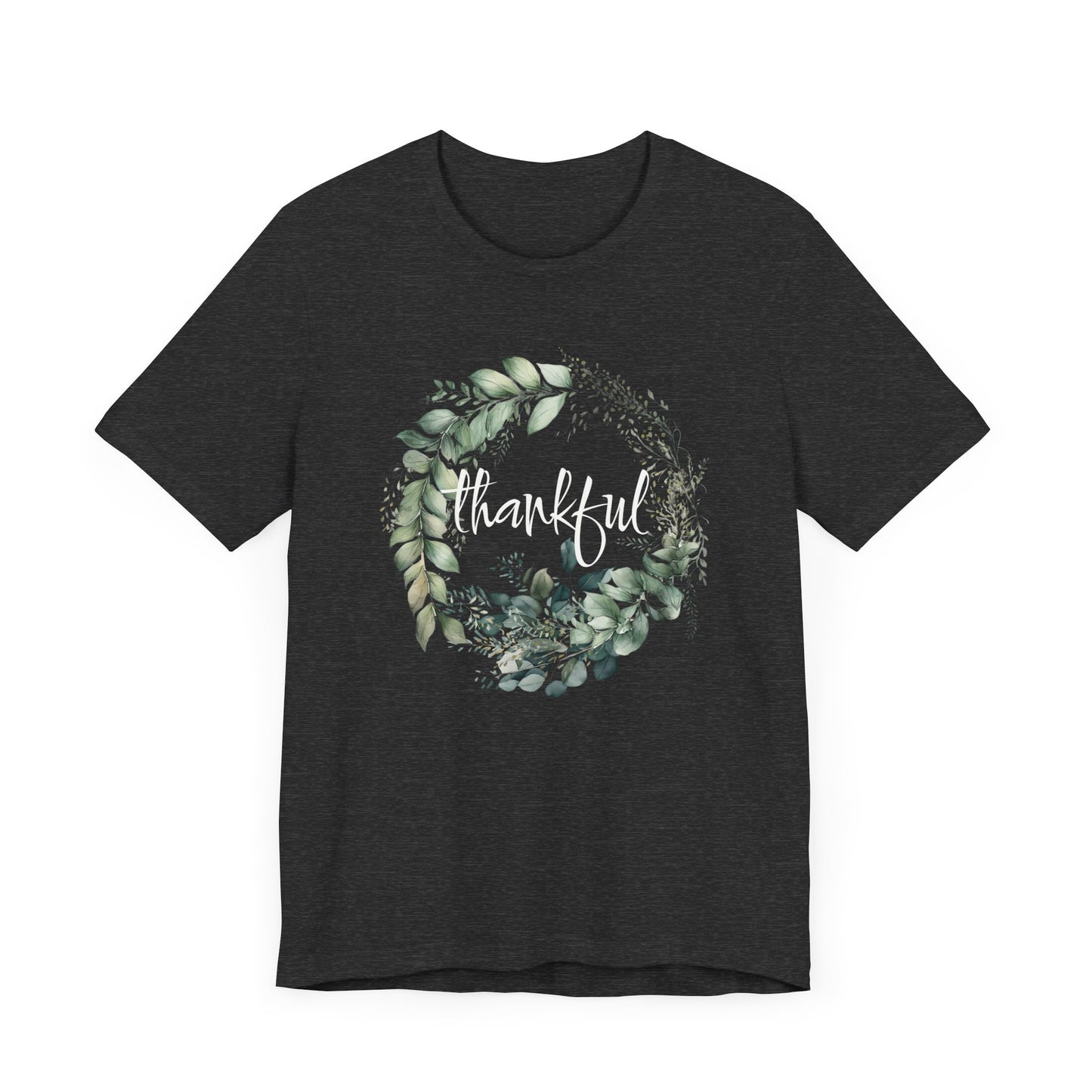 Adult "Thankful" - Unisex Jersey Short Sleeve Tee