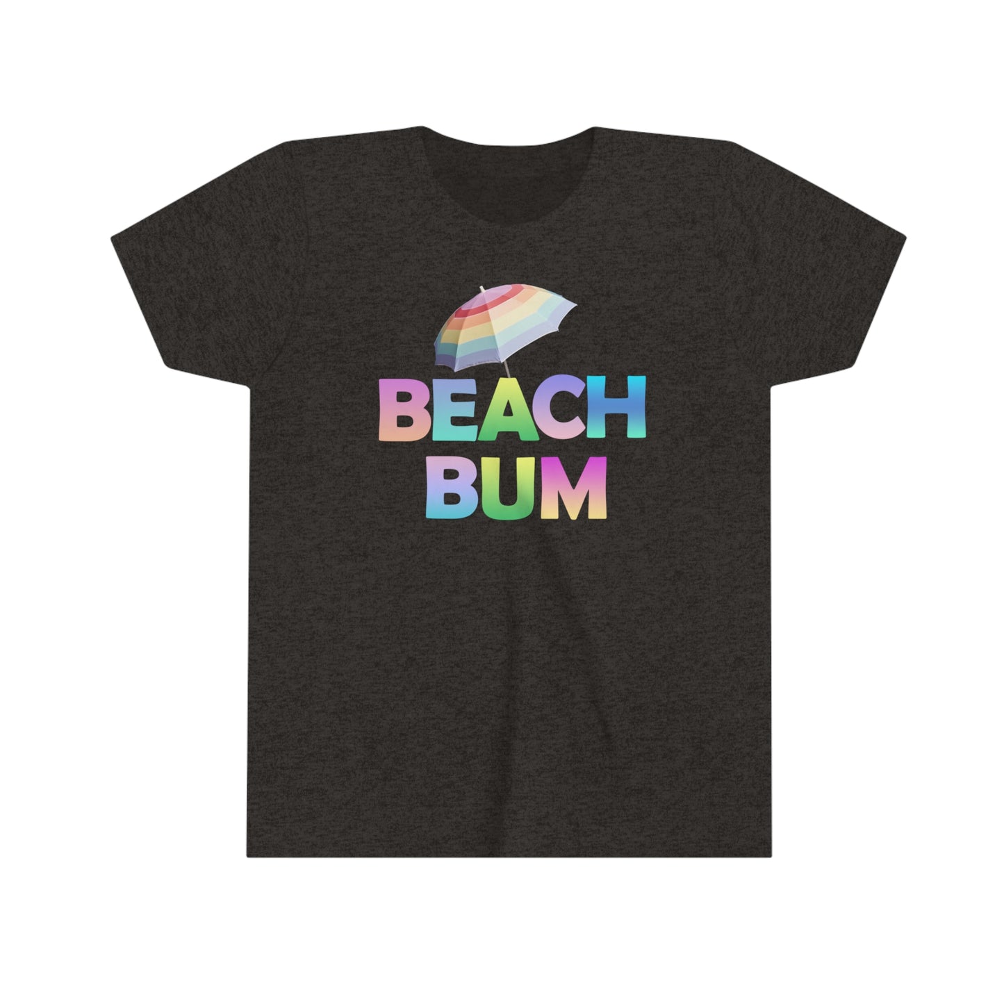 "Beach Bum" Rainbow Youth Short Sleeve Tee