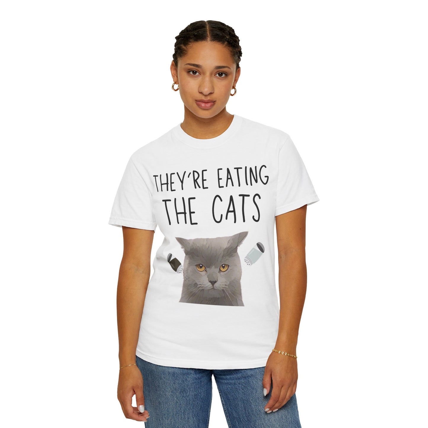 They’re Eating the Cats! Personalized Cat T-Shirt