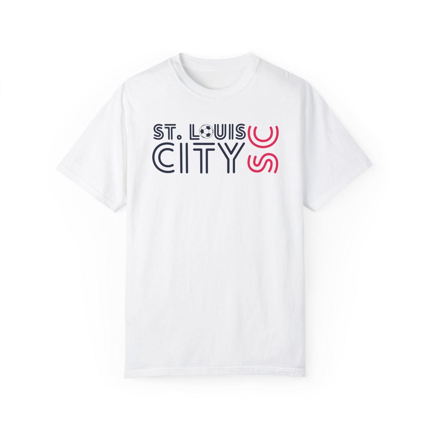 St. Louis City Soccer T-Shirt | Minimalist | Comfort Colors Tee