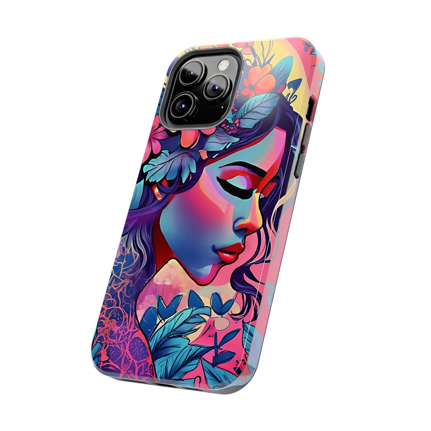 Anime iPhone Case | Water Goddess Original Art | iPhone X, iPhone 11, iPhone 12, iPhone 13, iPhone 14