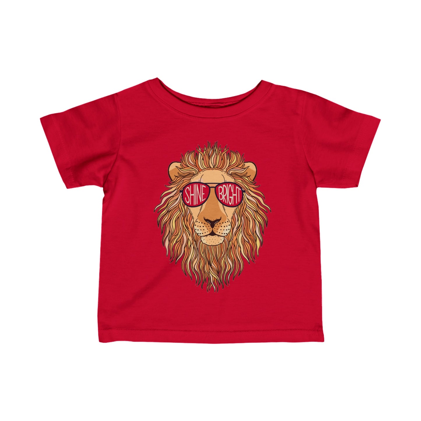 Shine Bright | Lion T-Shirt for Baby | Infant T-Shirt