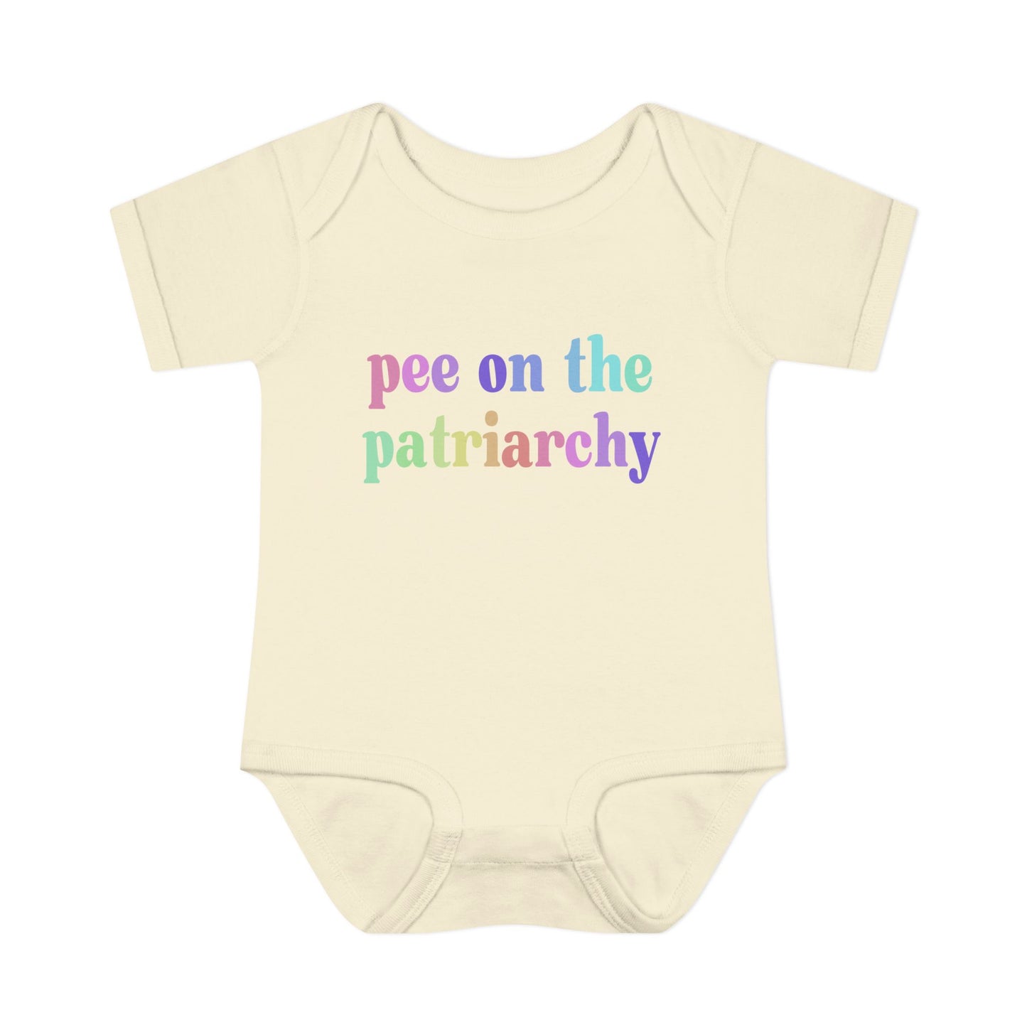 Pee On The Patriarchy Baby Bodysuit, Funny Baby Shower Gift, Female Empowerment Clothing, Social Justice Gift for Newborn