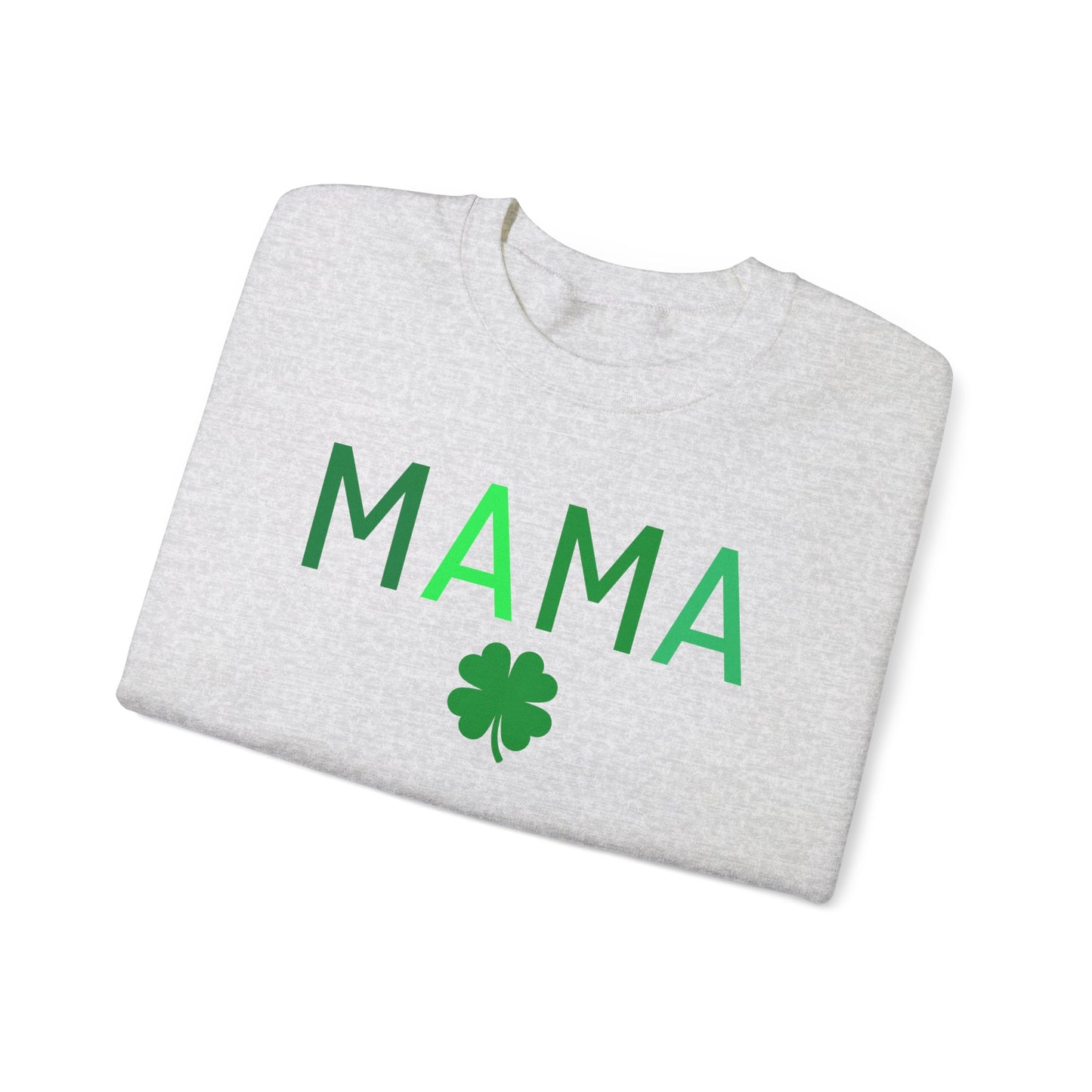 "Mama" St. Patrick's Day Sweatshirt | Mommy and Me Set | Unisex Crewneck Sweatshirt