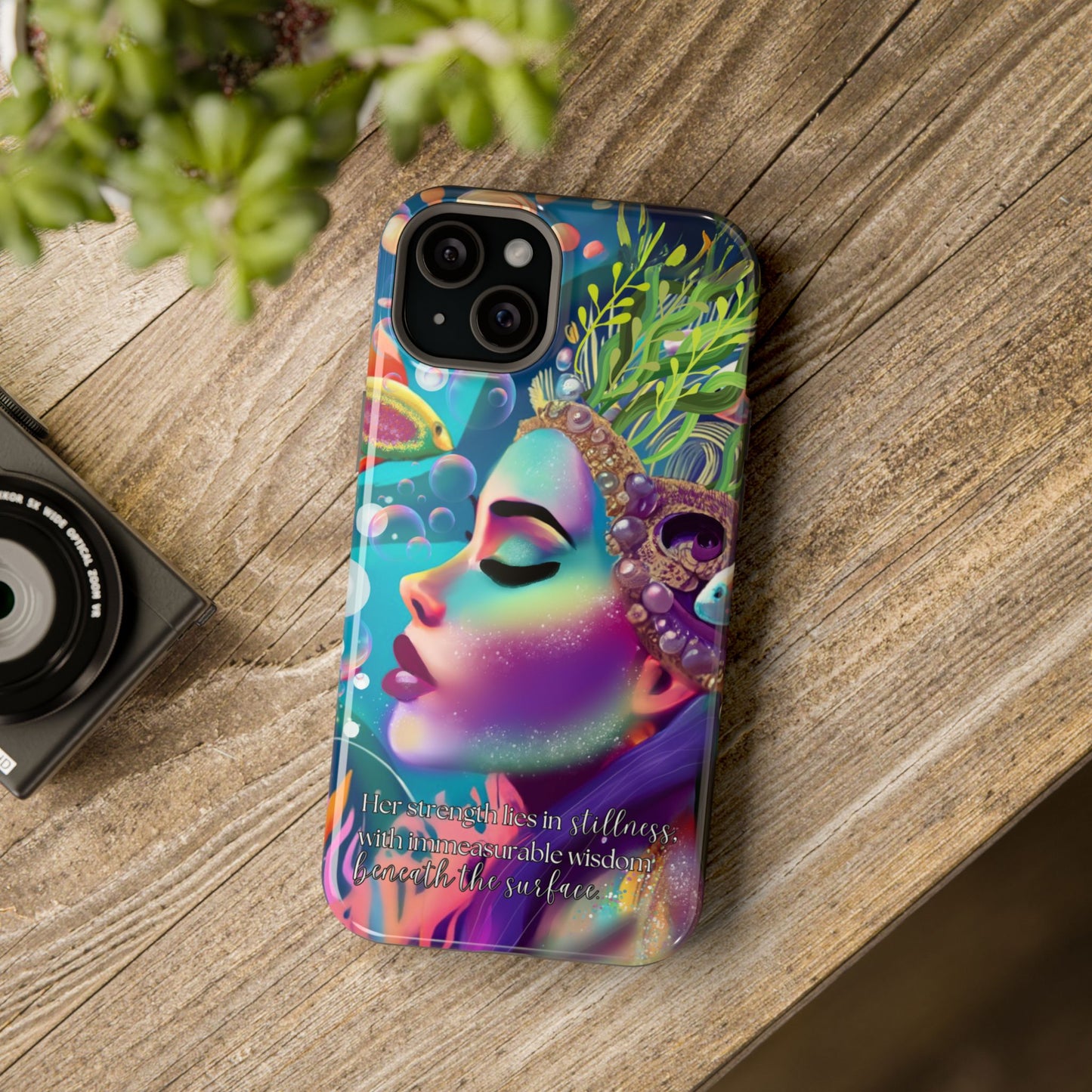 Anime Magnetic Phone Case | Water Goddess Original Art