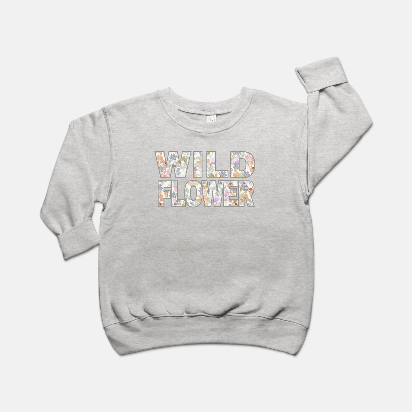 Wildflower - Toddler Crew Neck Sweatshirt