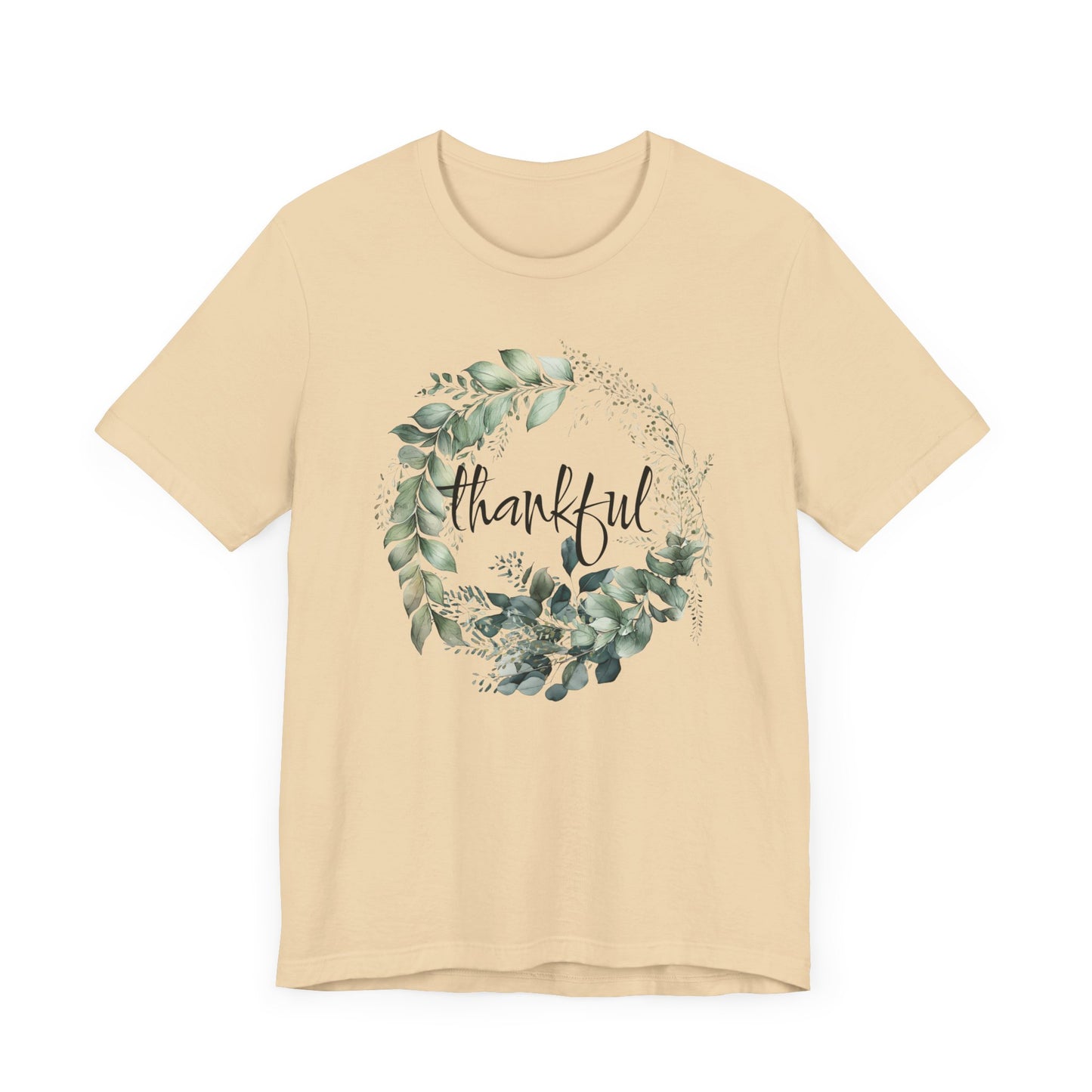 Adult "Thankful" - Unisex Jersey Short Sleeve Tee