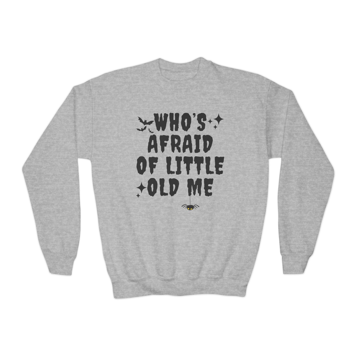 Who's Afraid | Girls Halloween Sweatshirt