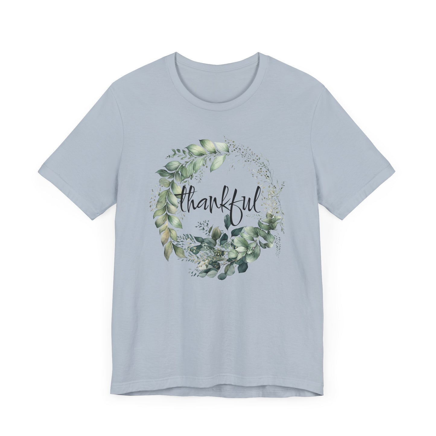 Adult "Thankful" - Unisex Jersey Short Sleeve Tee