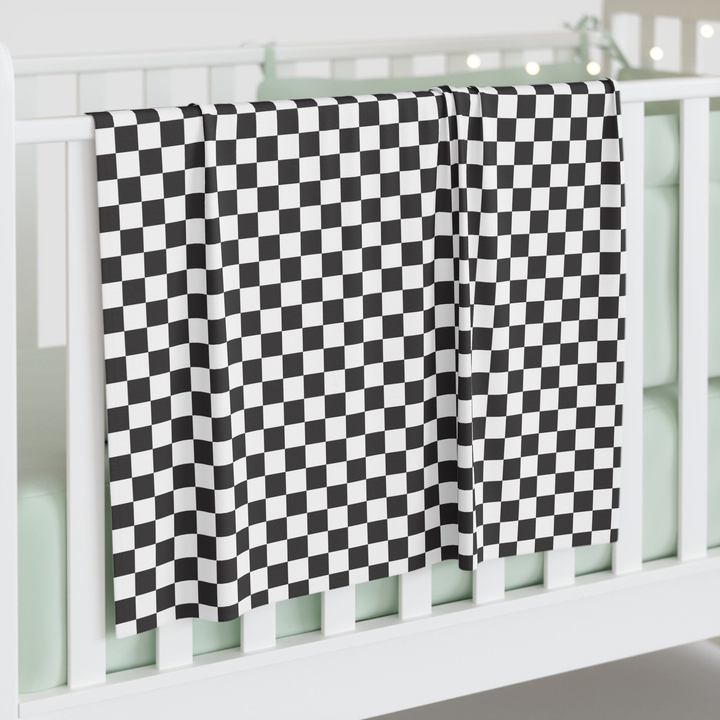 Checkerboard Swaddle Blanket