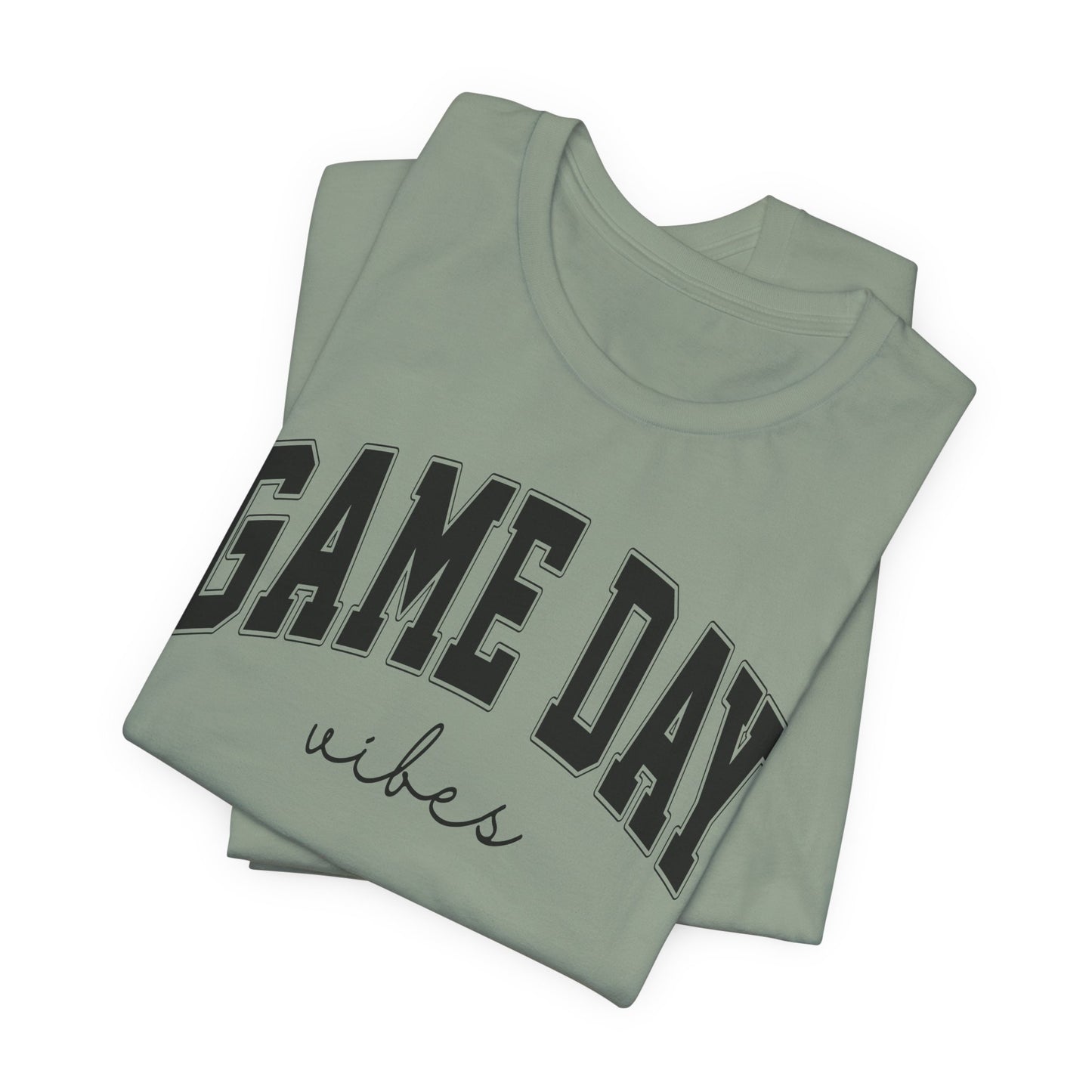 Game Day Vibes - Unisex Jersey Lightweight Tee