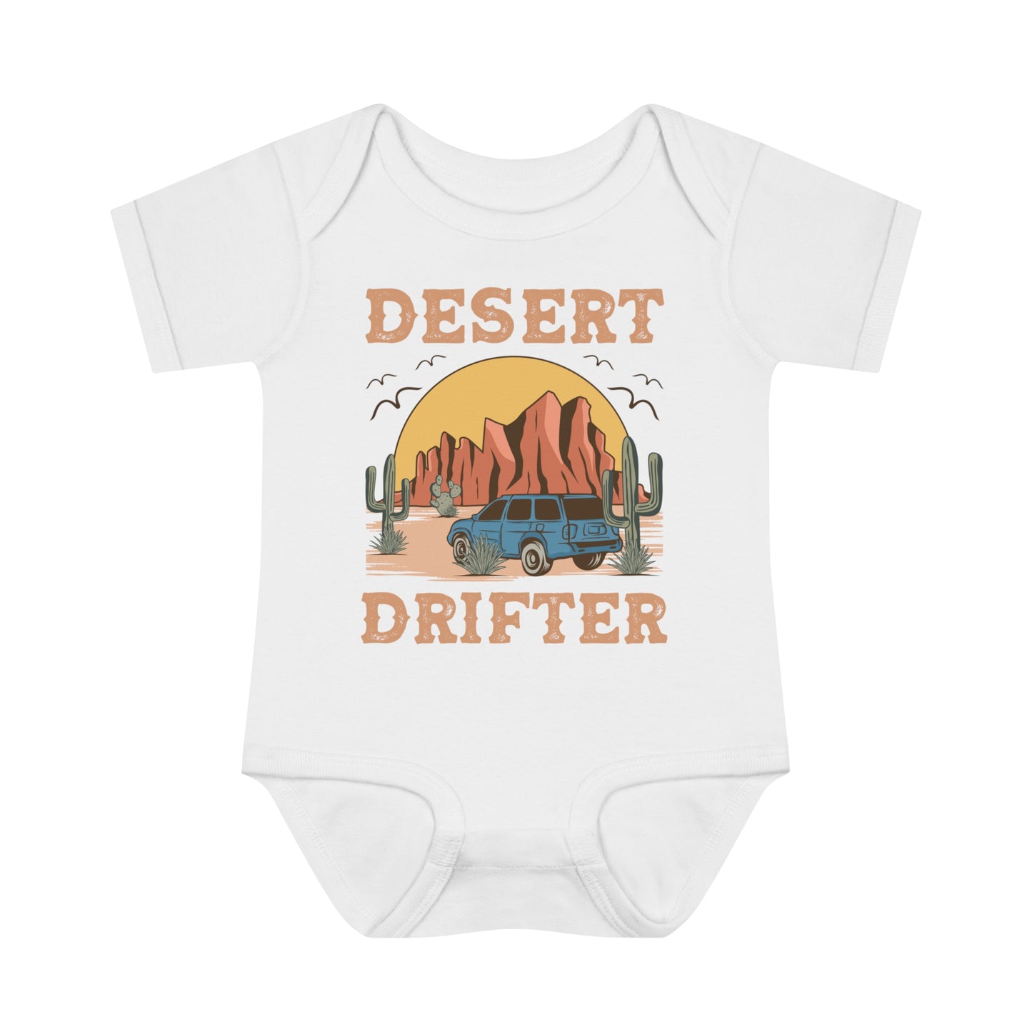 Desert Drifter | Baby Bodysuit | Retro Western Baby