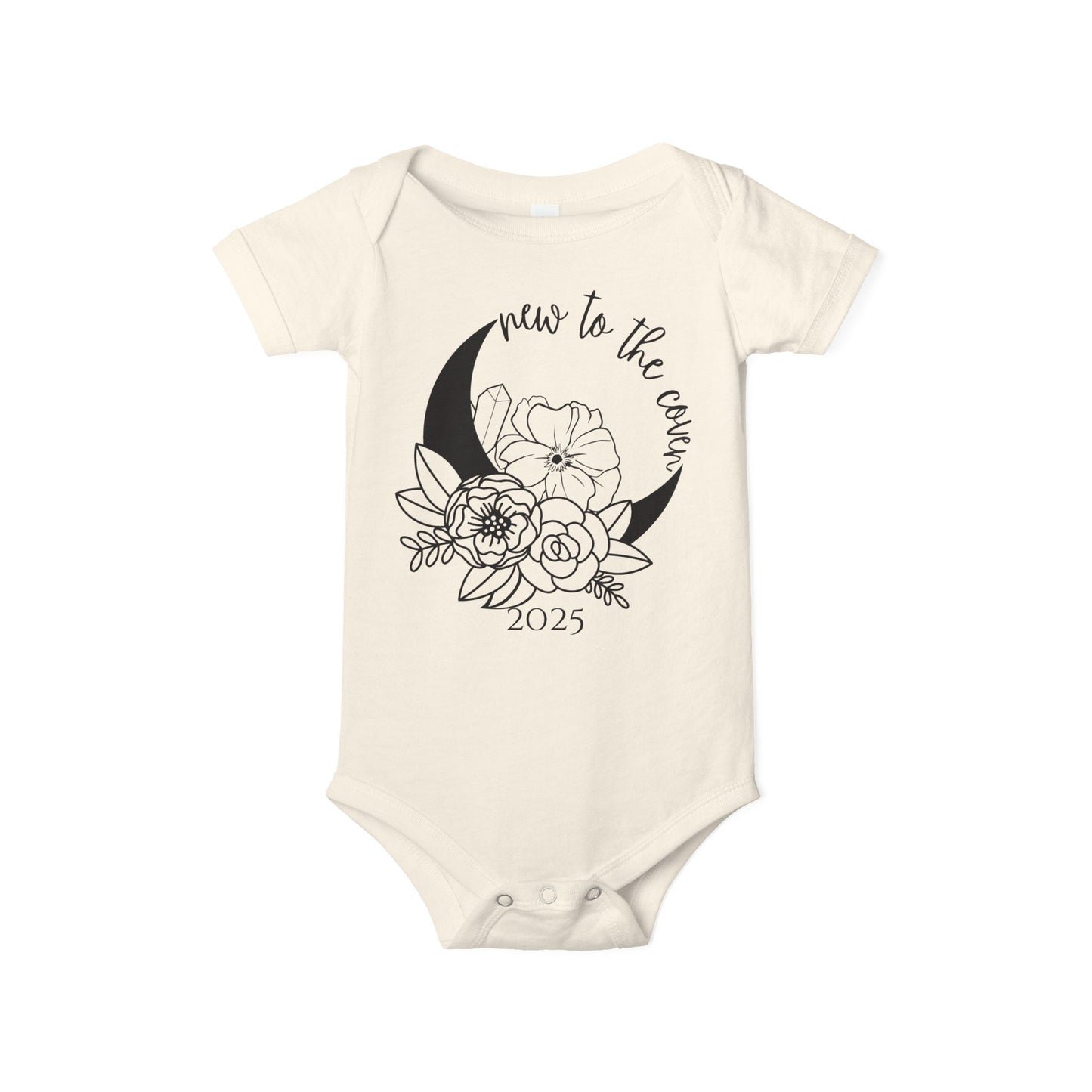 New to the Coven Baby Bodysuit, Goth Baby Clothes, Goth Baby Stuff, Cute Funny Baby Clothes, Gothic Halloween Onesies