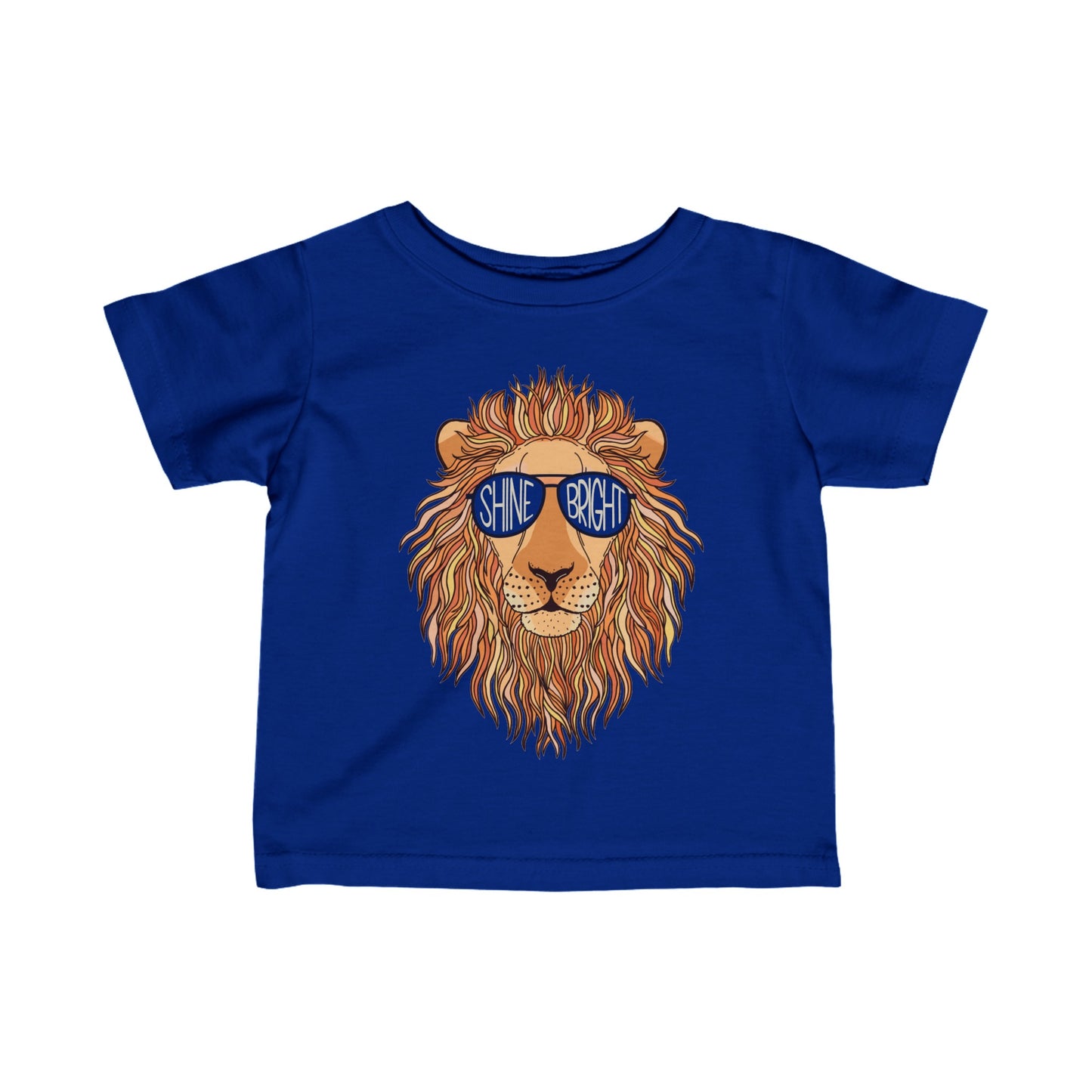 Shine Bright | Lion T-Shirt for Baby | Infant T-Shirt