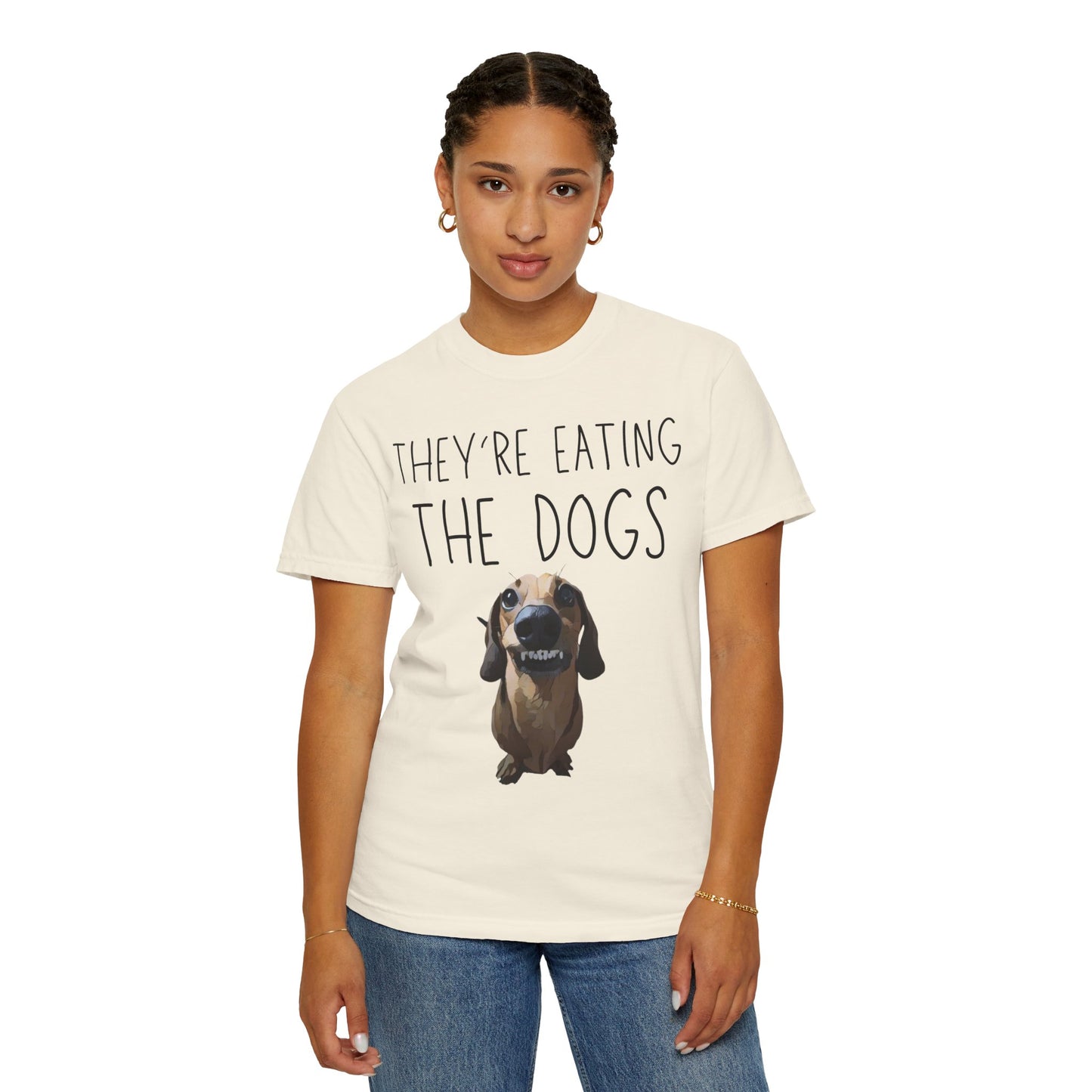 They’re Eating the Dogs! Personalized Dog T-Shirt