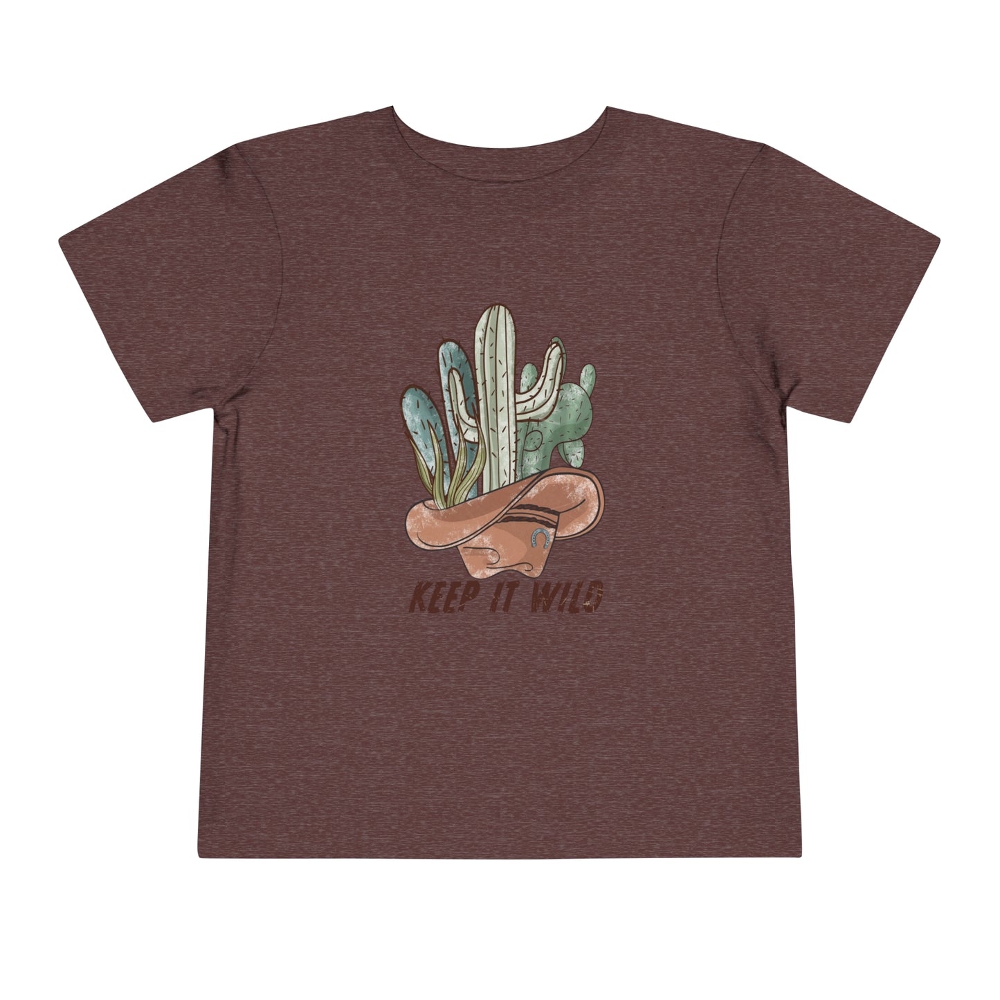 Keep It Wild | Toddler T-Shirt | Retro Western Toddler Tee