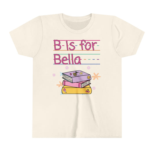 Custom Name First Day Of School Shirt for Girl