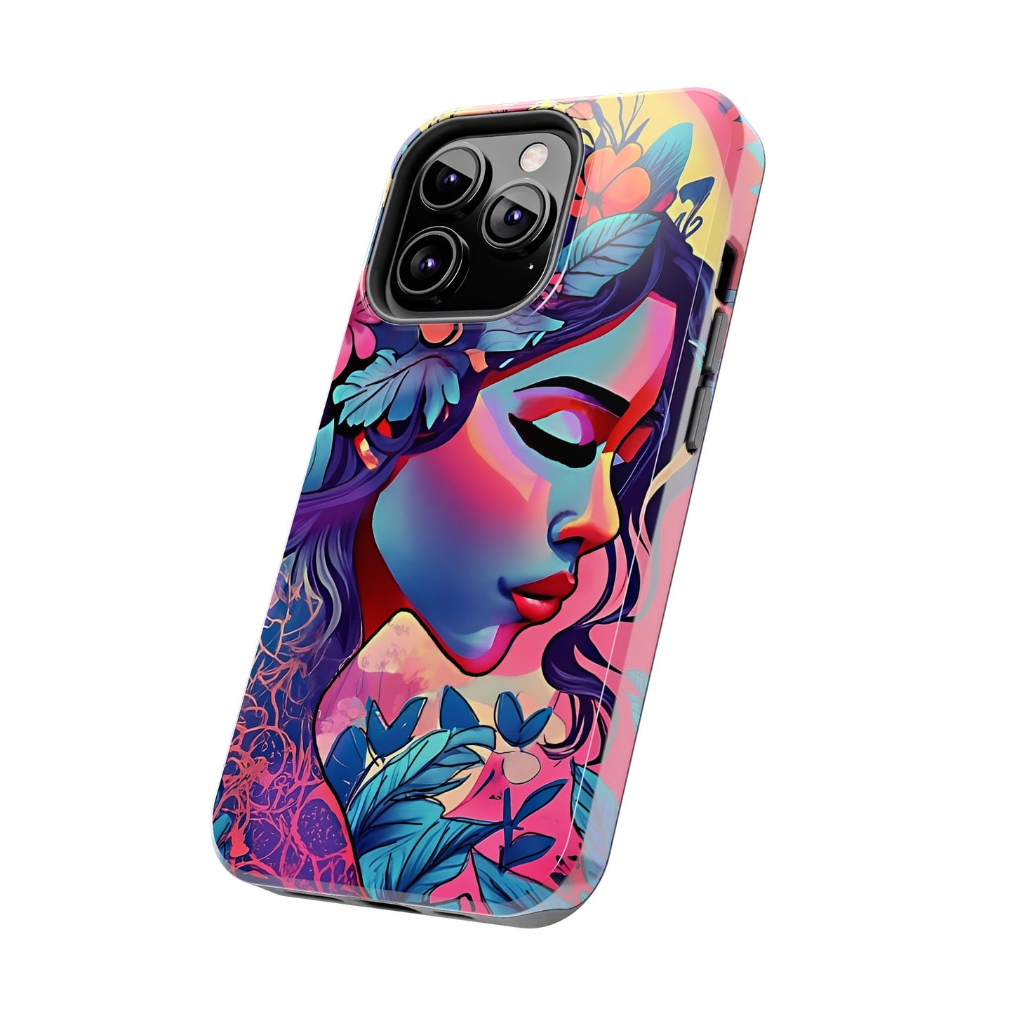 Anime iPhone Case | Water Goddess Original Art | iPhone X, iPhone 11, iPhone 12, iPhone 13, iPhone 14