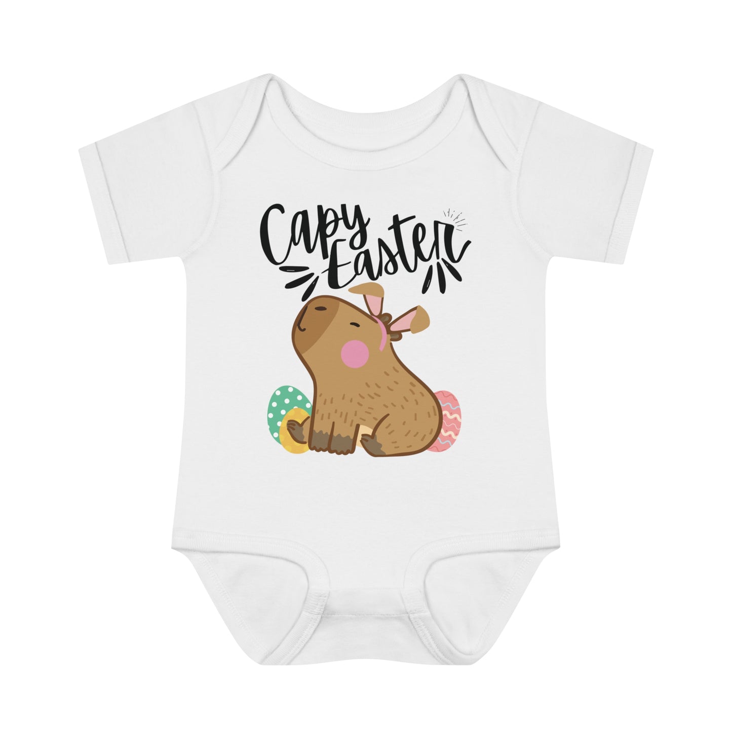 Capy Easter | Capybara Easter Bodysuit for Baby