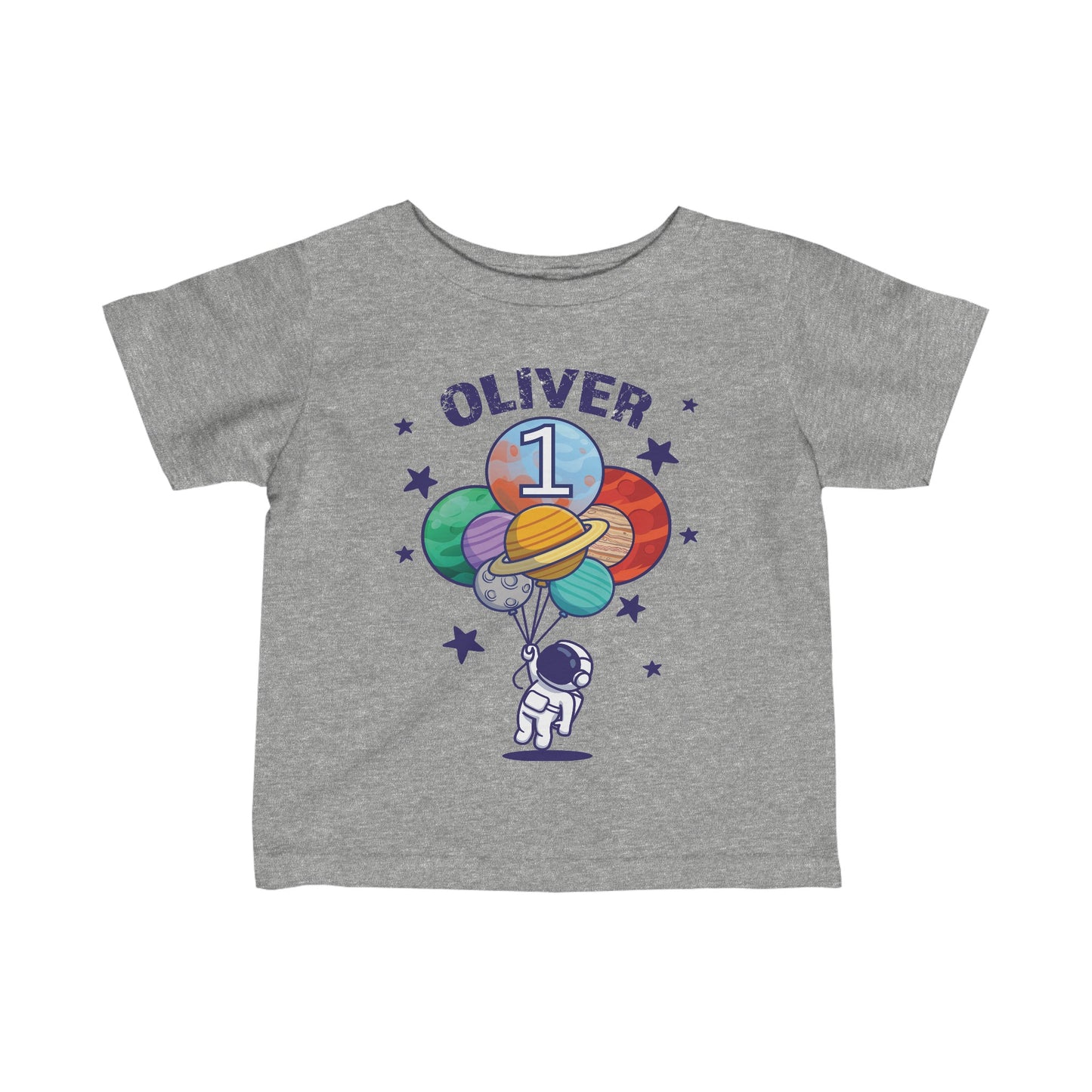 Personalized Birthday Shirt | First Birthday | Outerspace T-Shirt