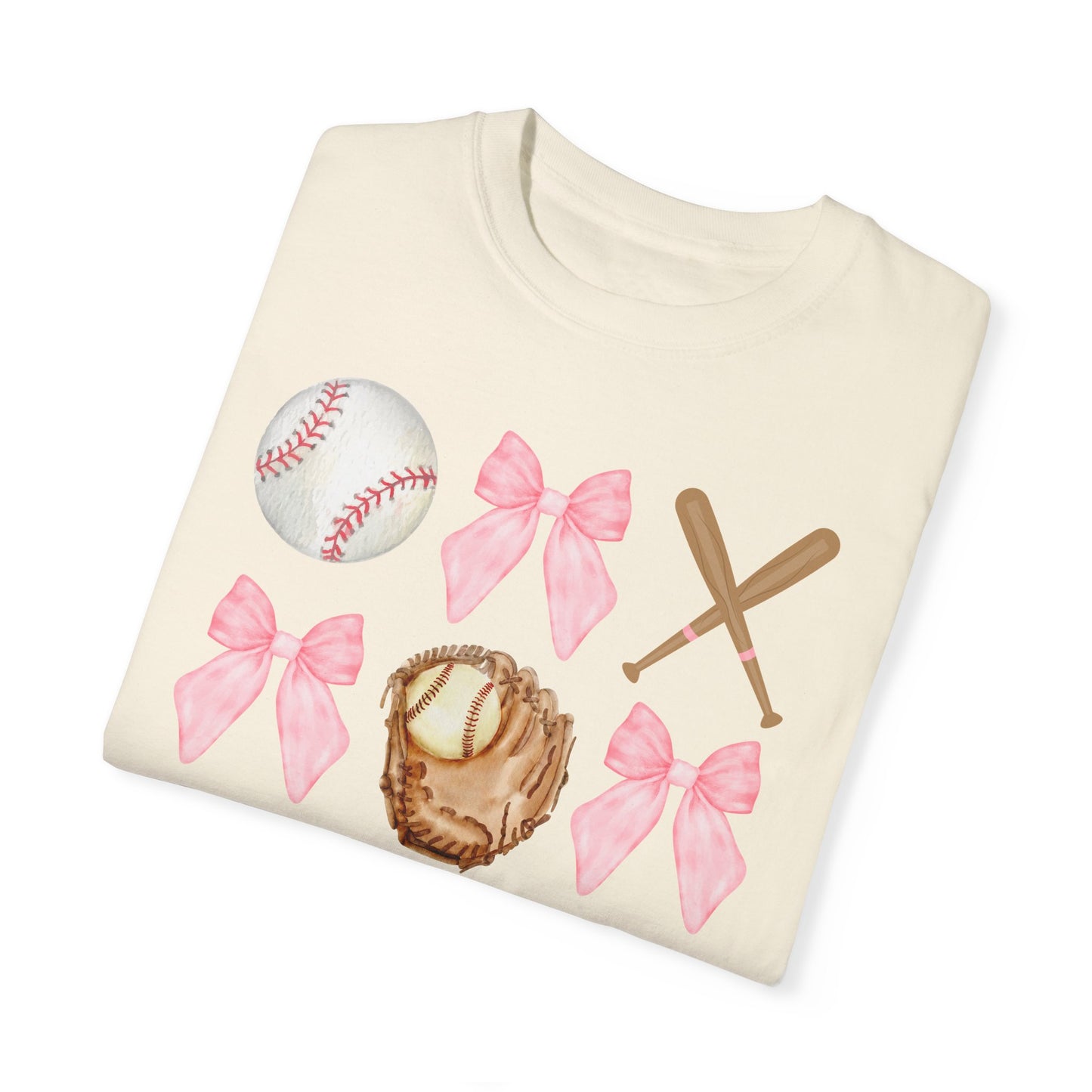 Personalized Coquette Baseball Shirt, Baseball Bow Shirt, Baseball Mom T-Shirt, Baseball Season Tee, Game Day Shirt, Baseball Lover Gift