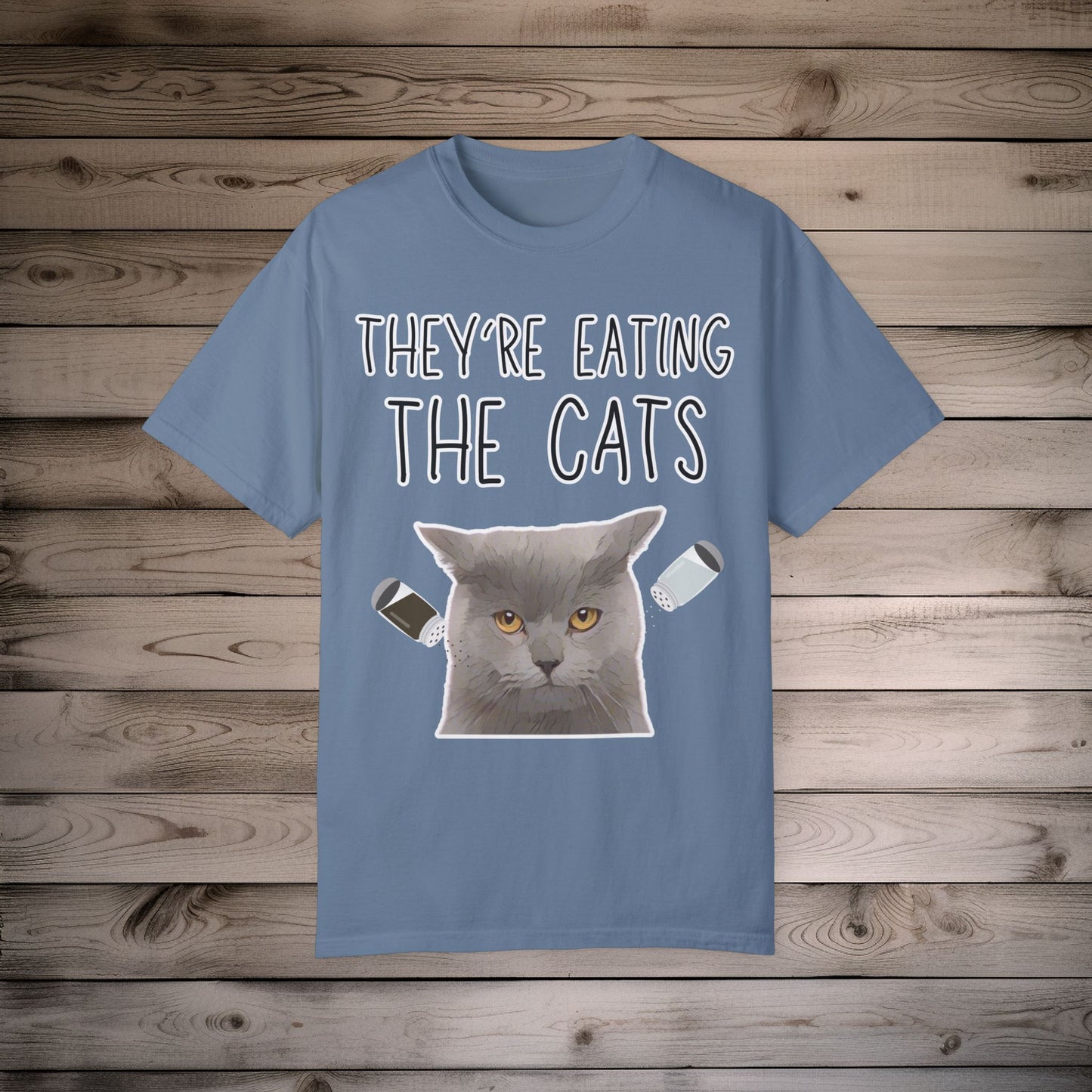 They’re Eating the Cats! Personalized Cat T-Shirt