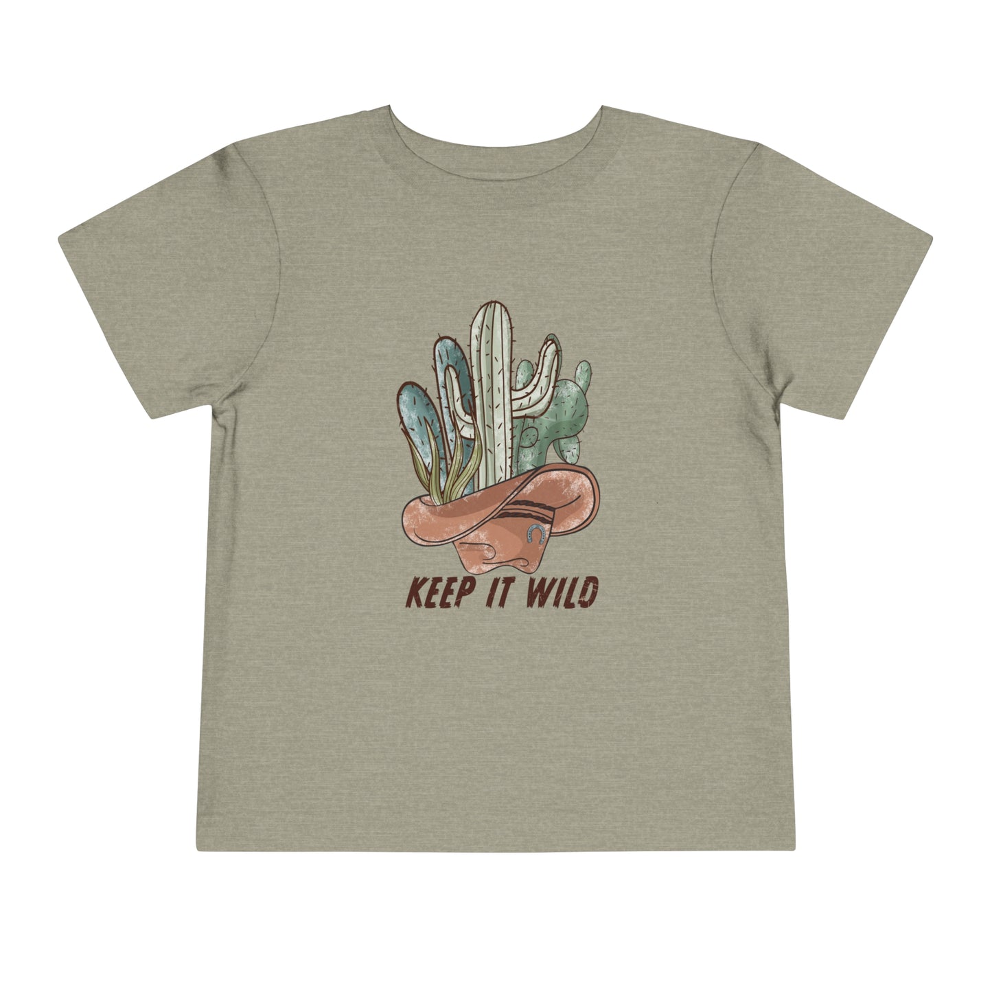 Keep It Wild | Toddler T-Shirt | Retro Western Toddler Tee