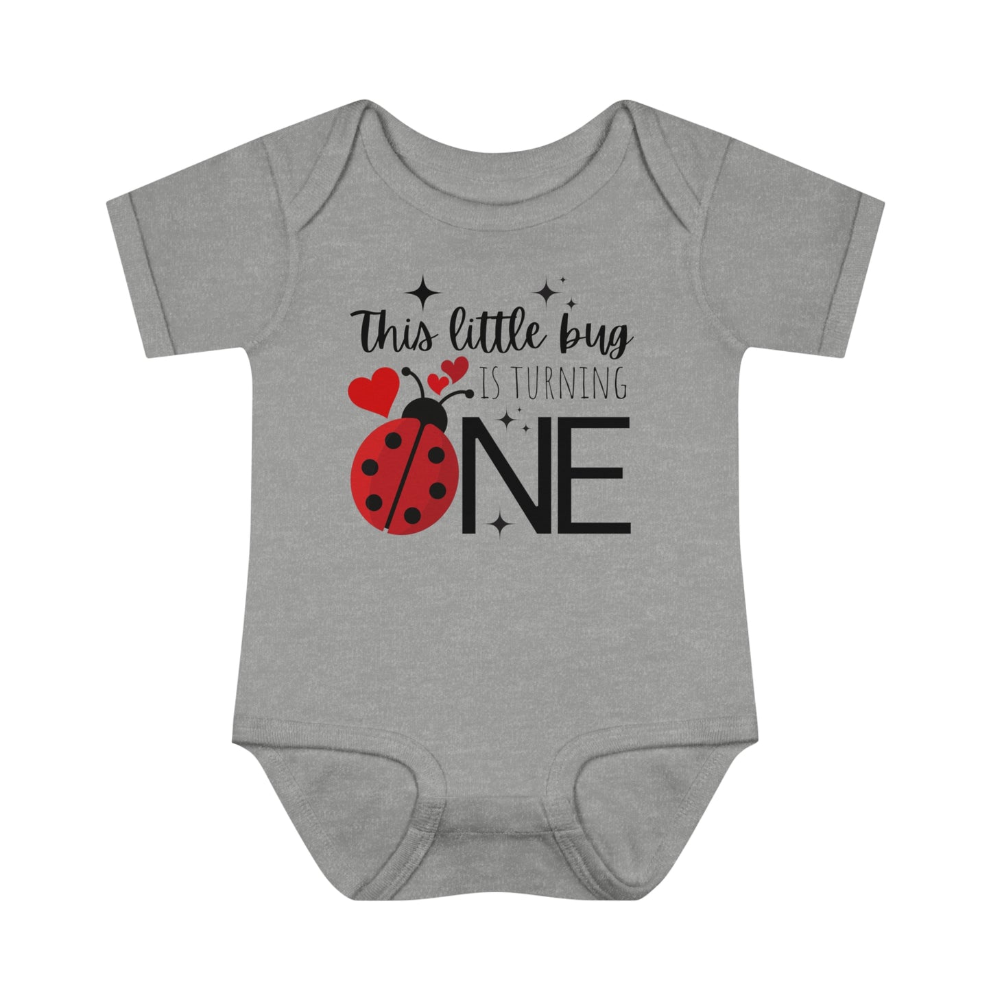 This Little Bug is Turning One | Ladybug First Birthday Shirt